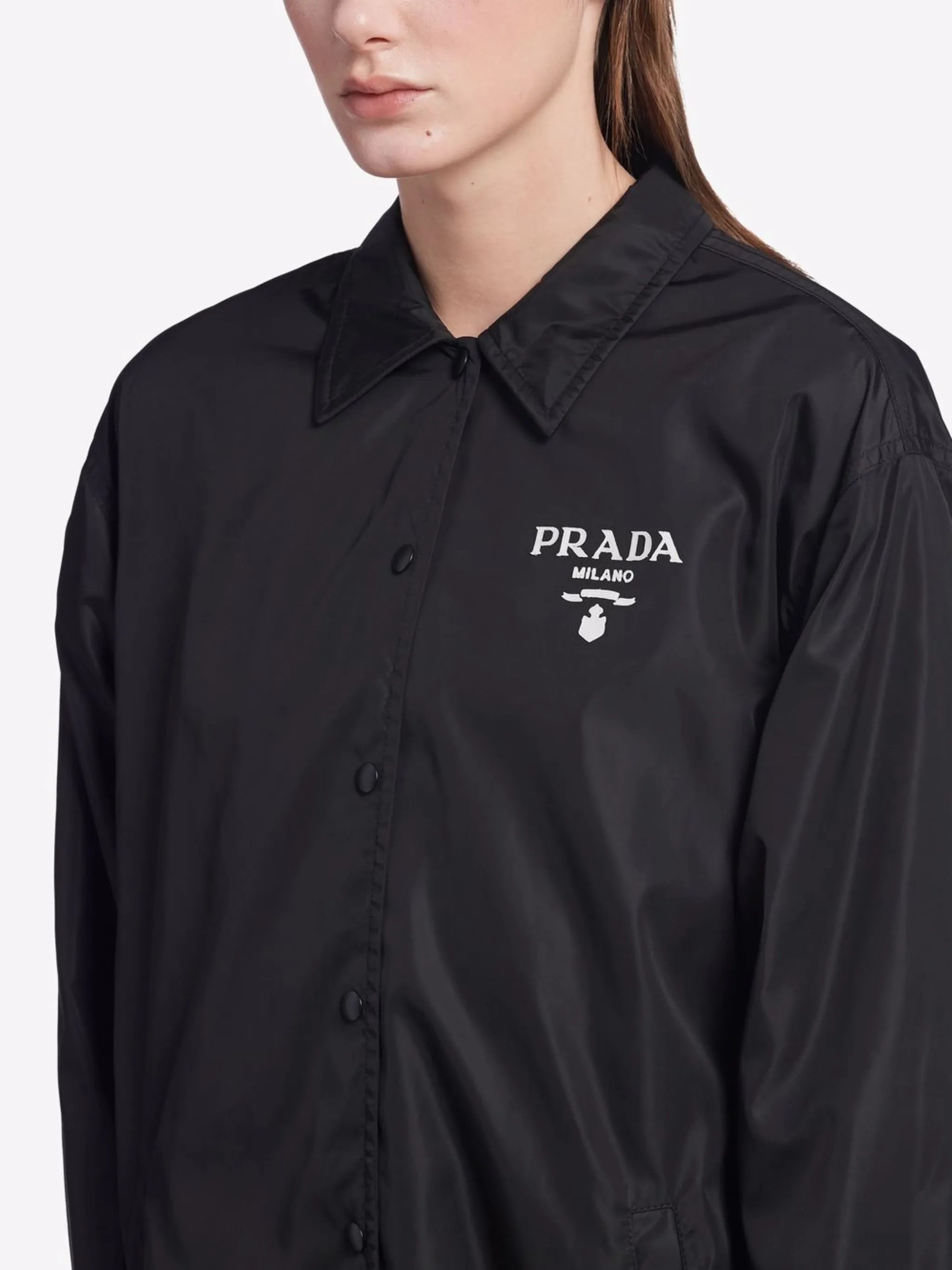 Re-Nylon overshirt jacket