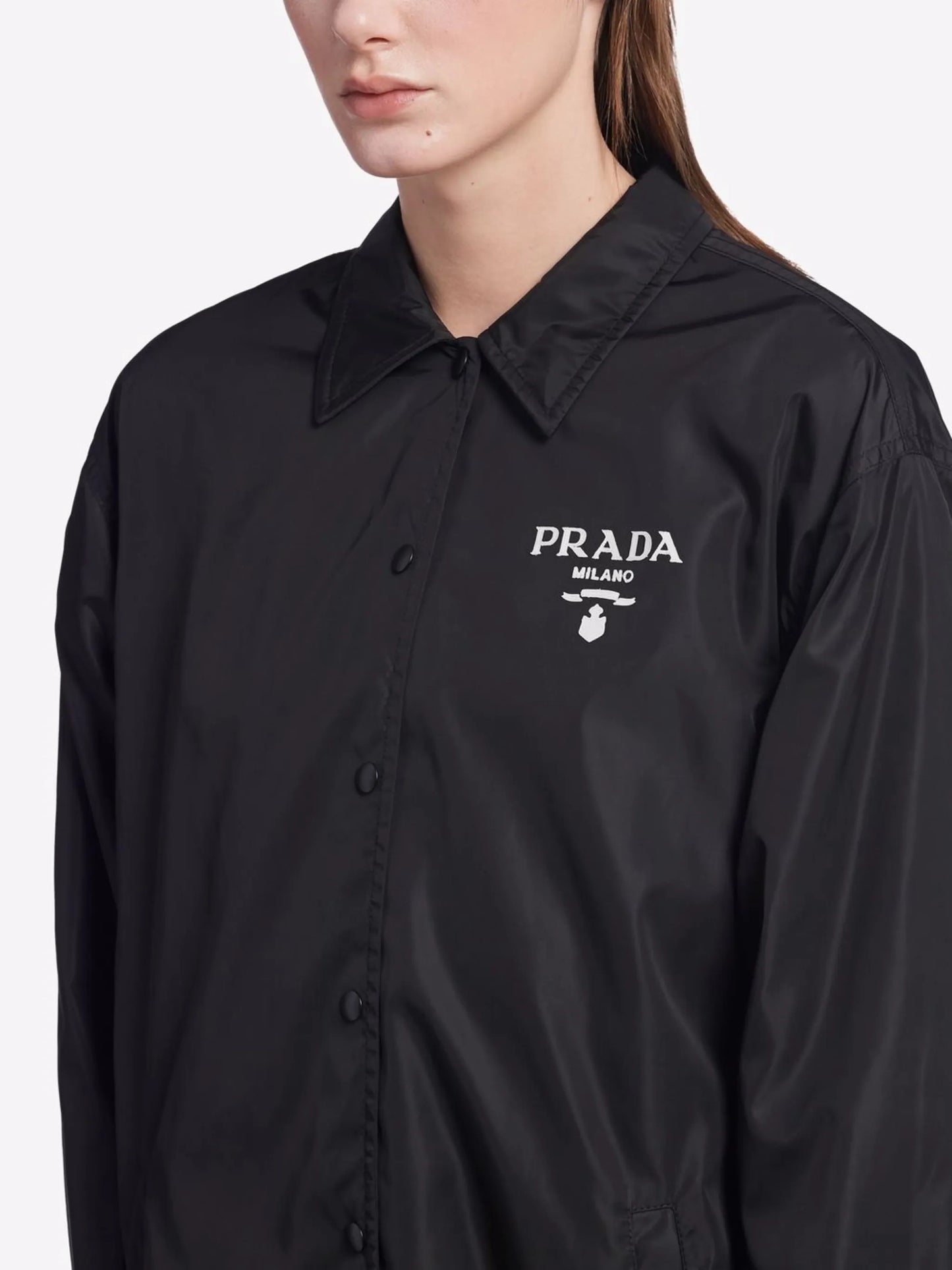 Re-Nylon overshirt jacket