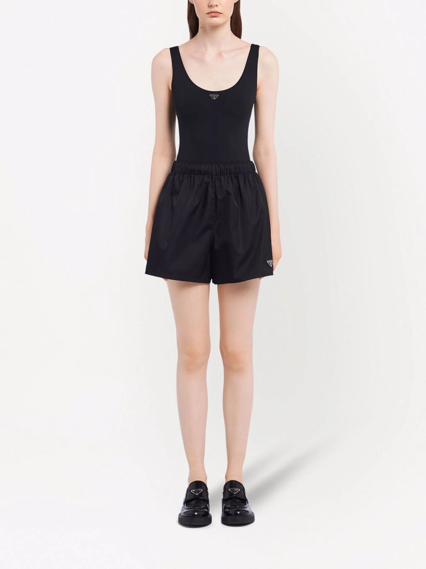 logo-plaque bodysuit