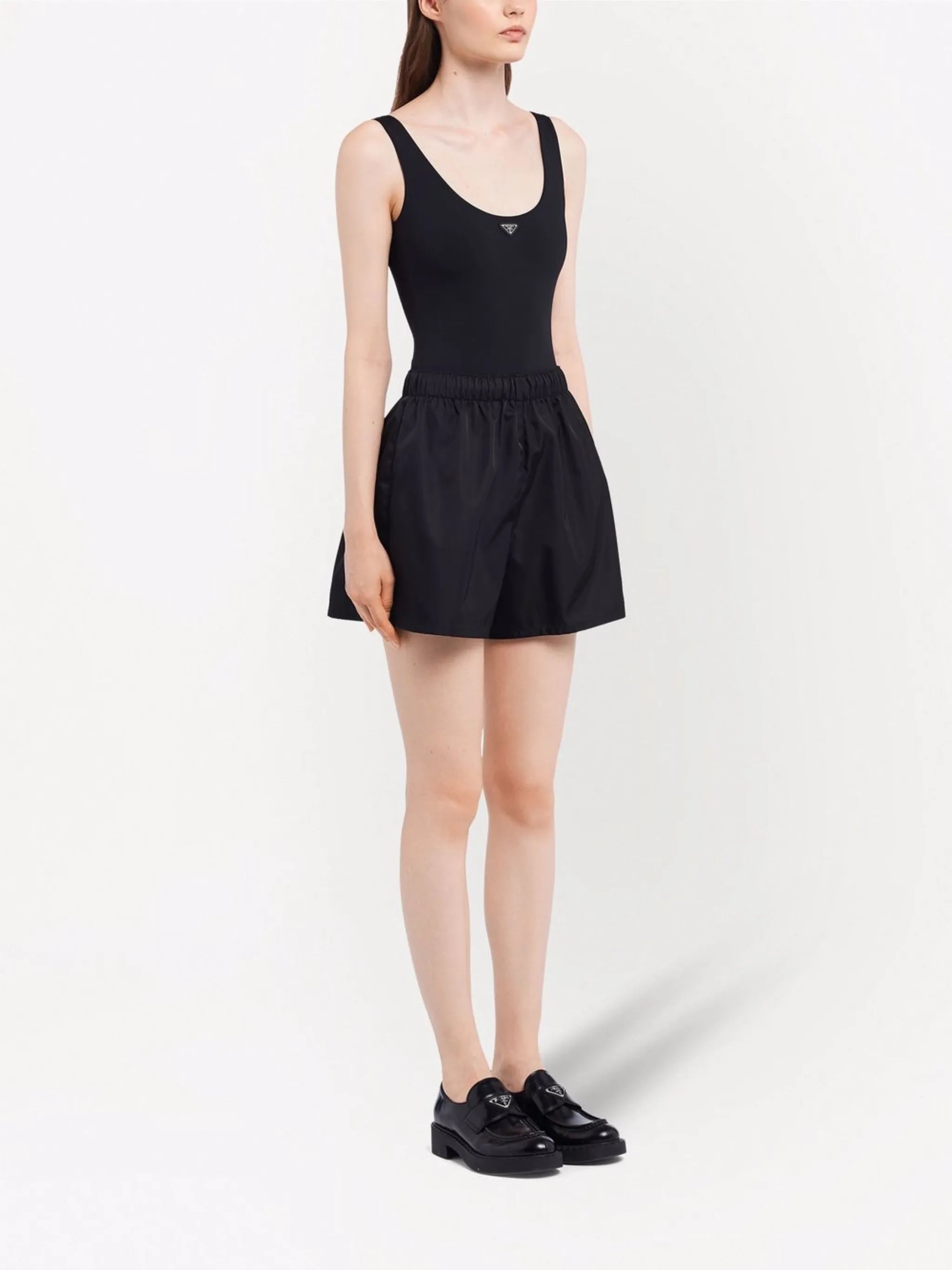 logo-plaque bodysuit