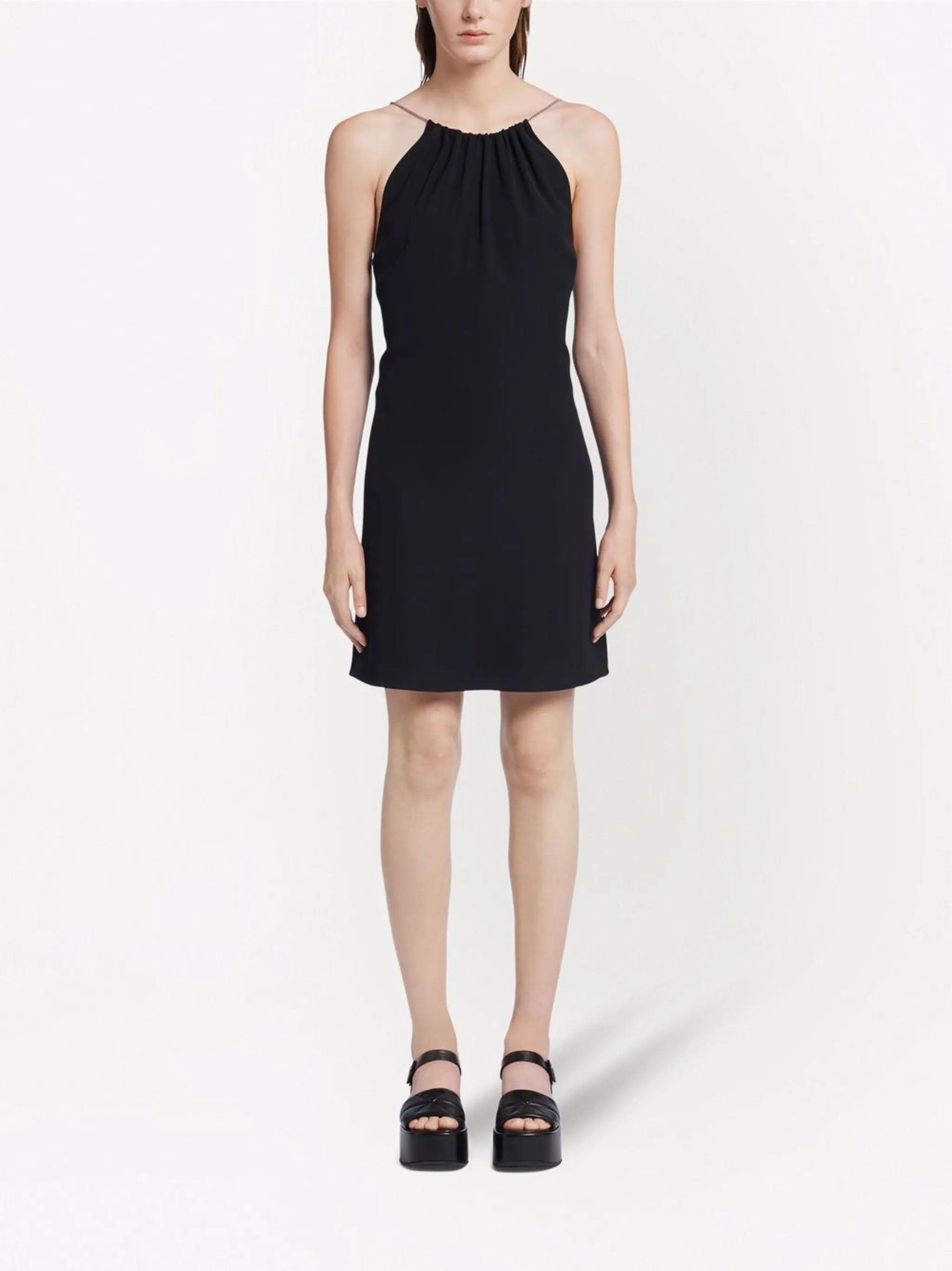 chain-strap dress
