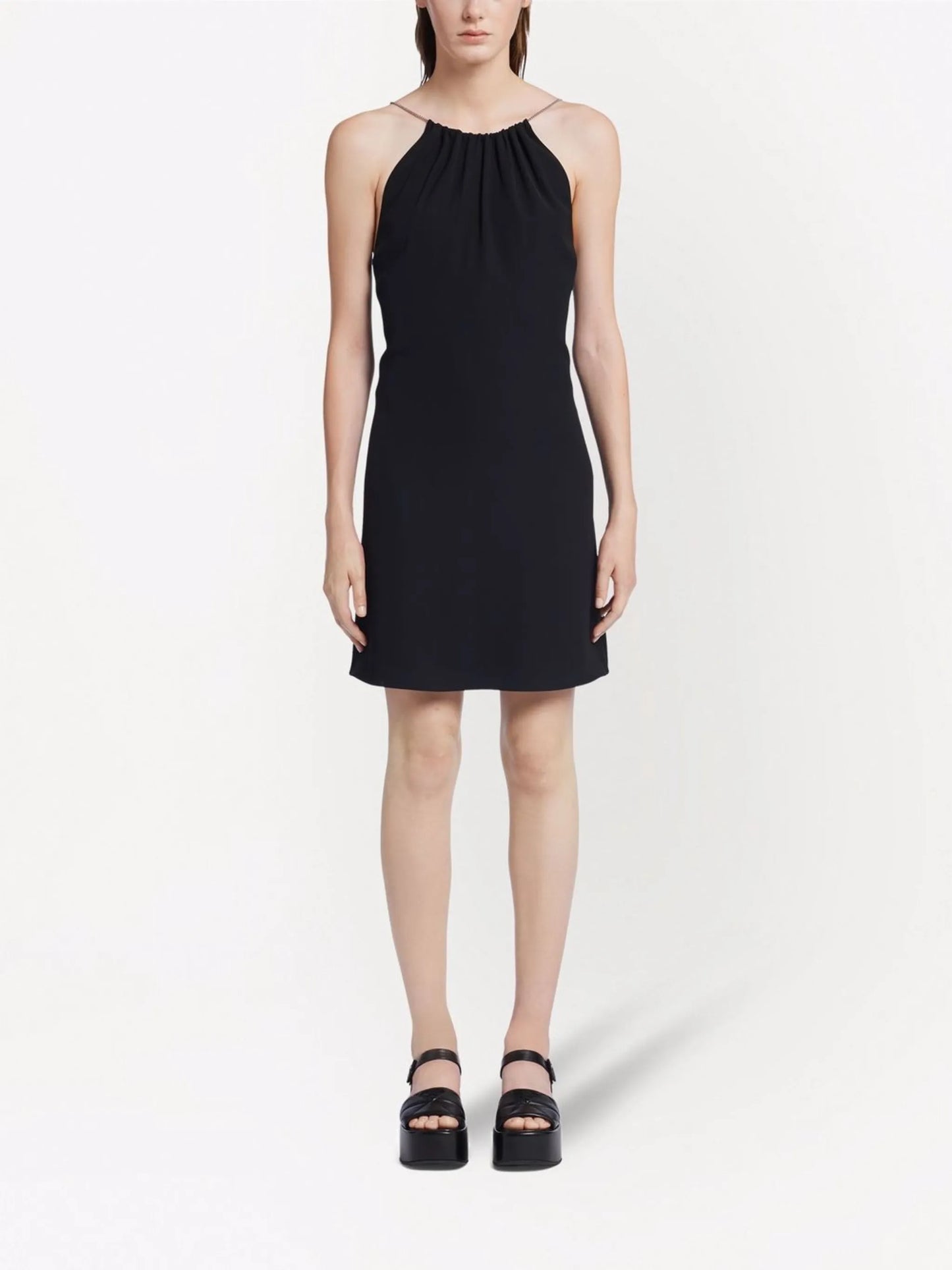 chain-strap dress