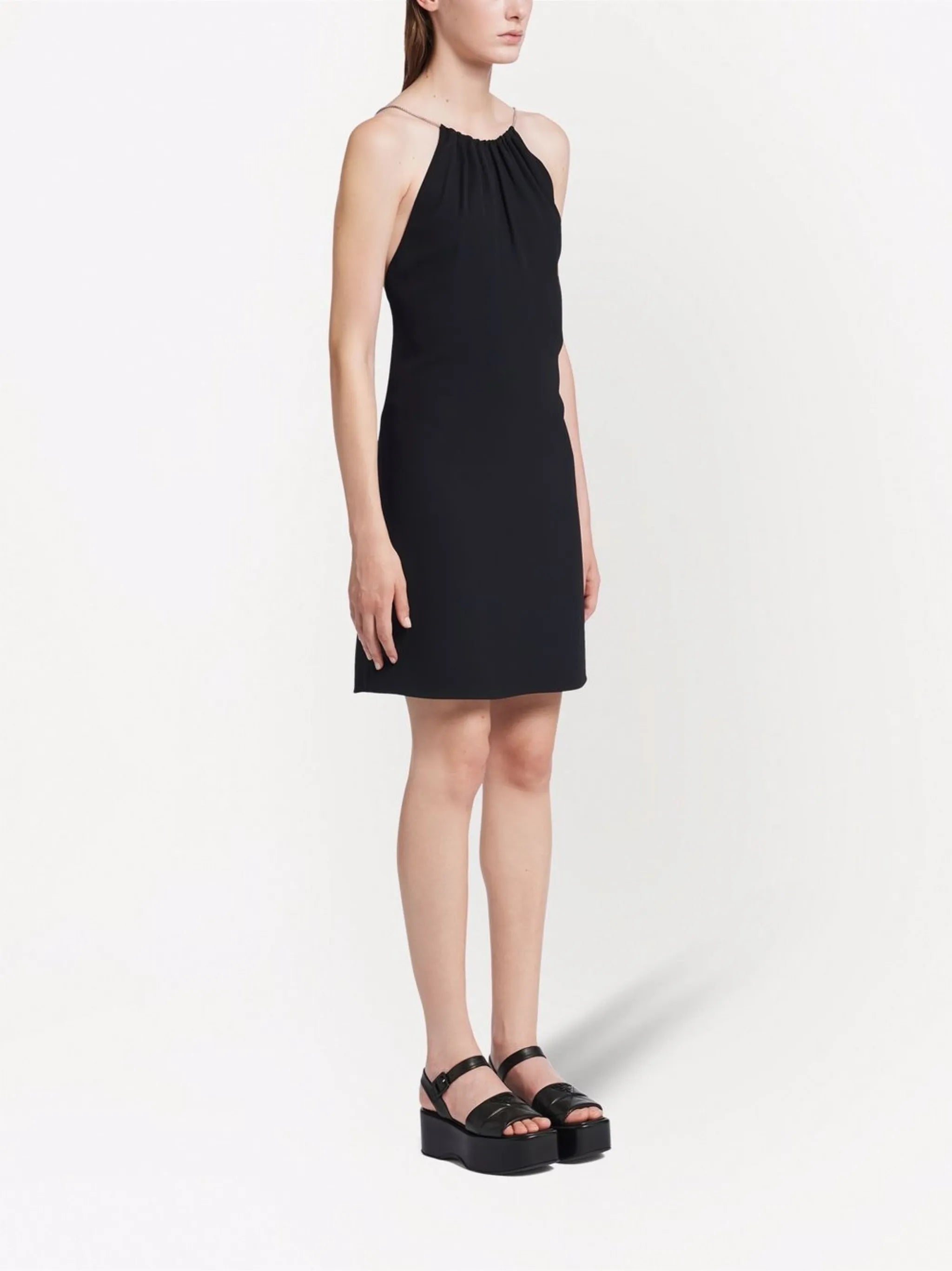 chain-strap dress