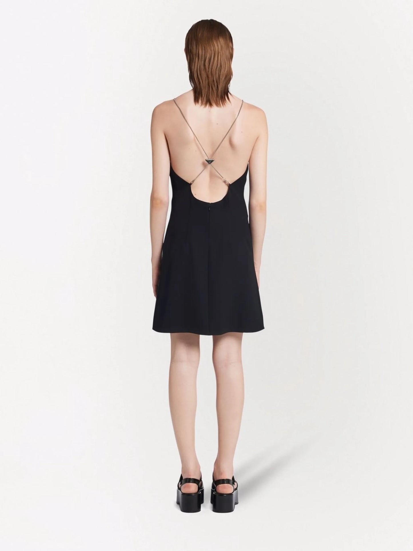 chain-strap dress