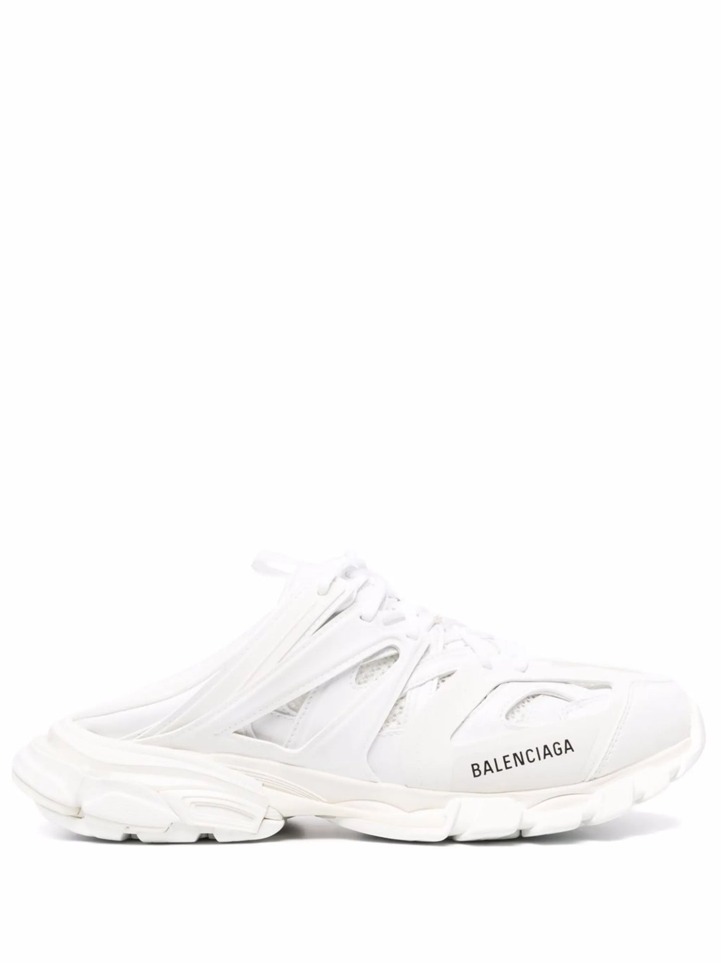 Track lace-up mule sneakers