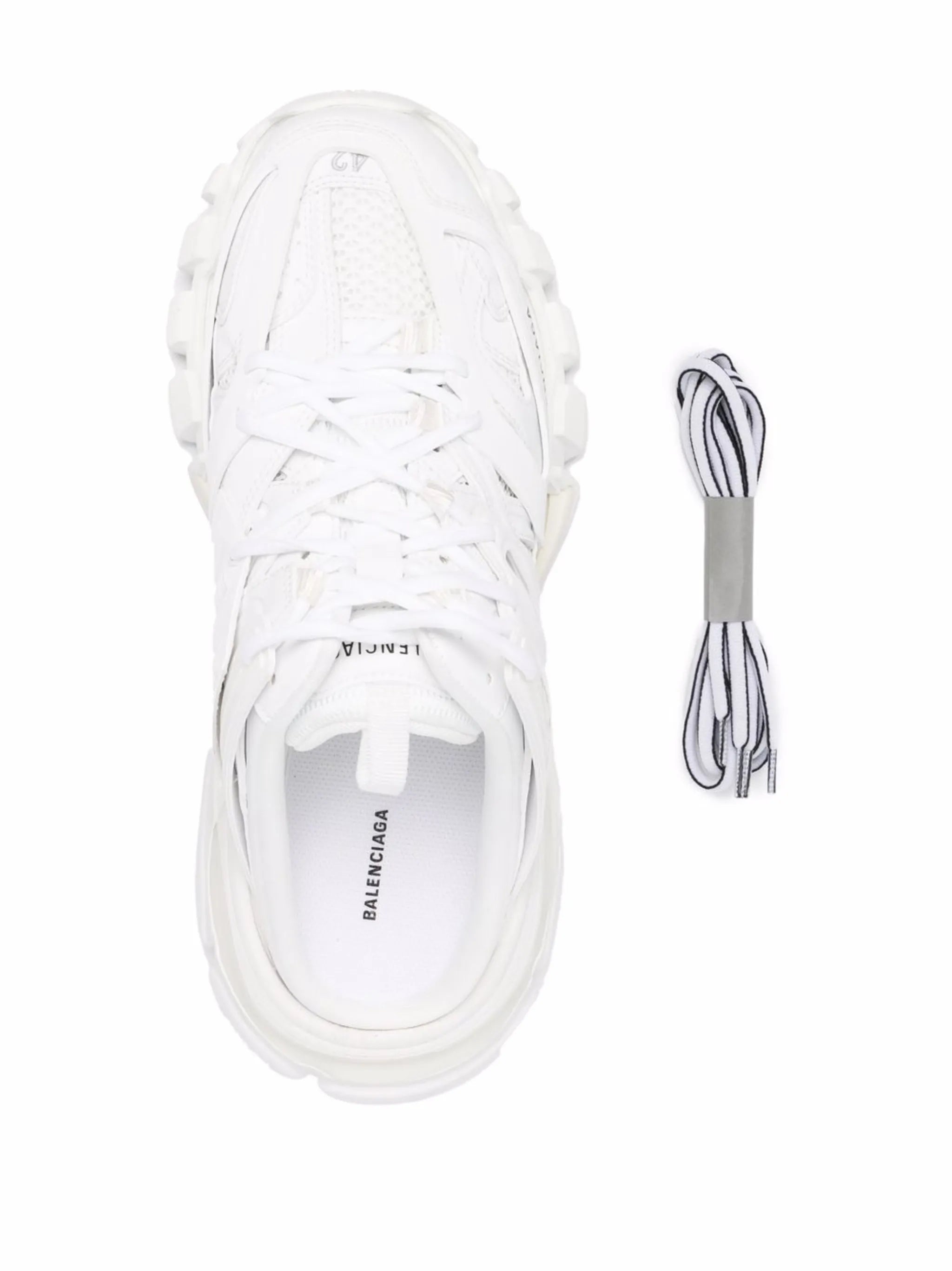 Track lace-up mule sneakers