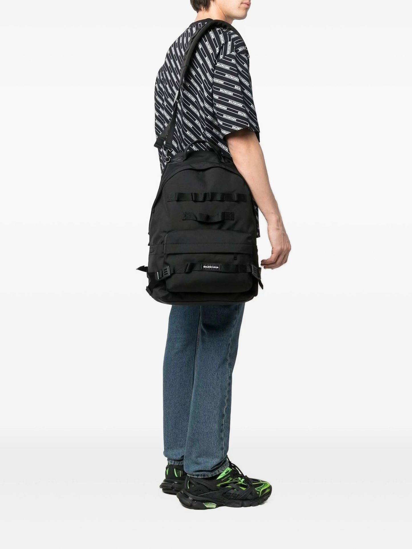 medium Army multi-carry backpack