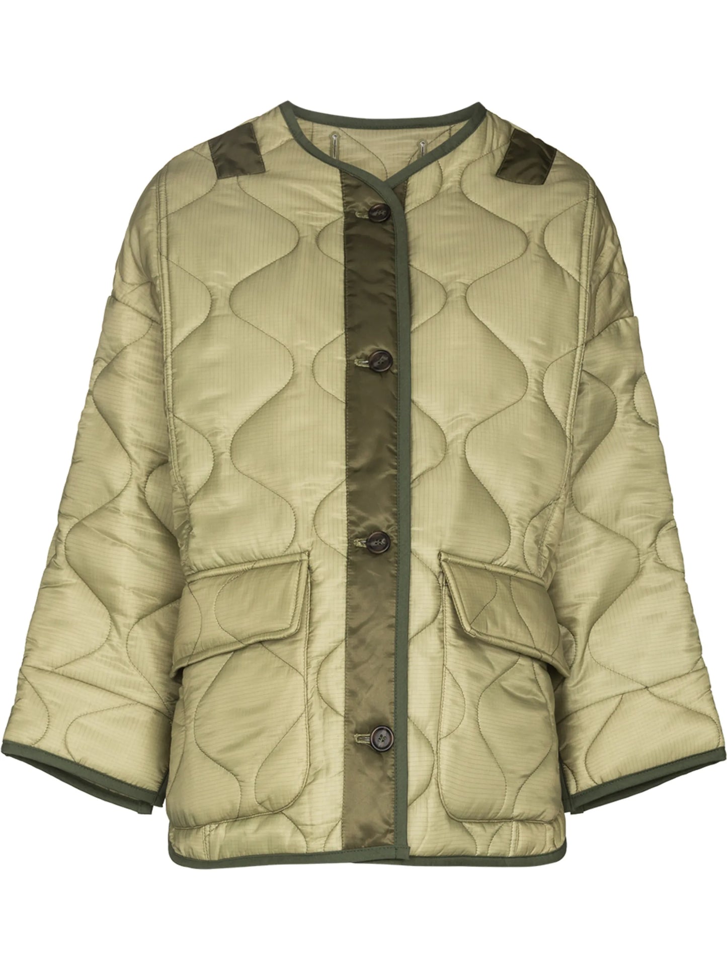 Teddy oversized quilted jacket