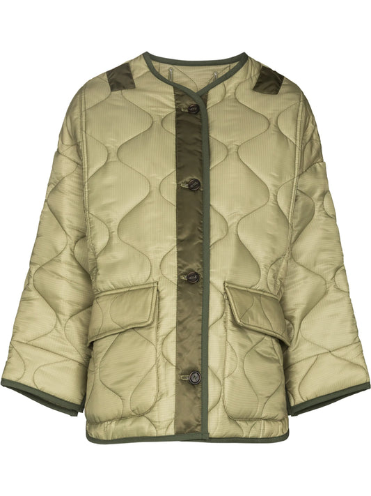 Teddy oversized quilted jacket