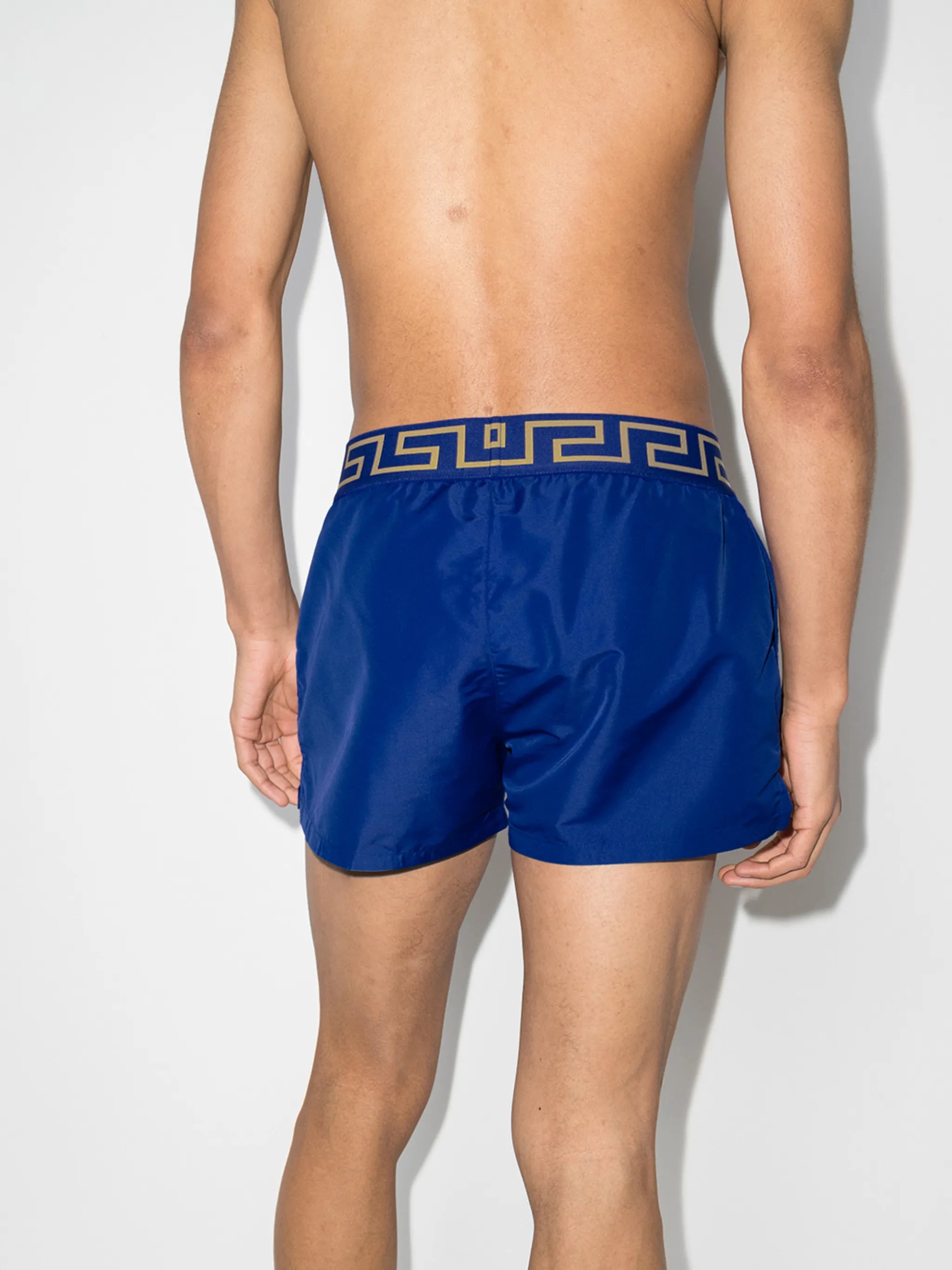 Greca Border swim shorts