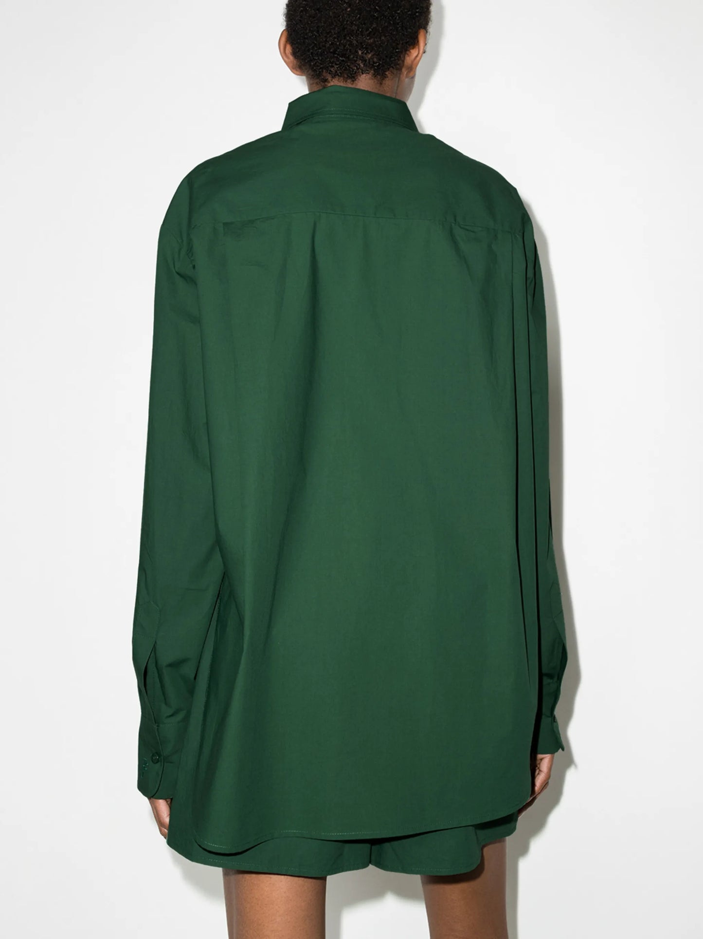 Lui oversized buttoned shirt