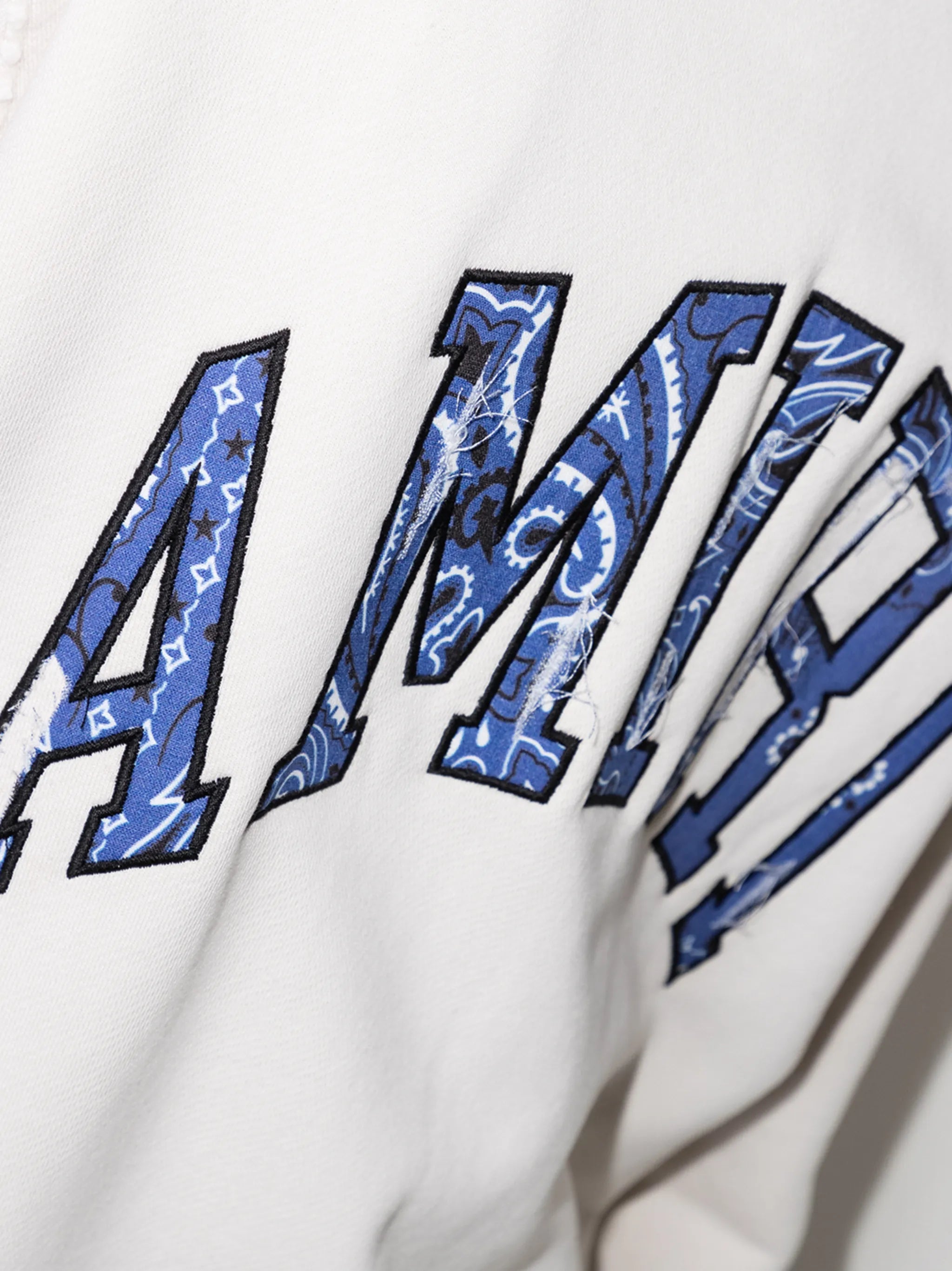 bandana logo-appliqué sweatshirt
