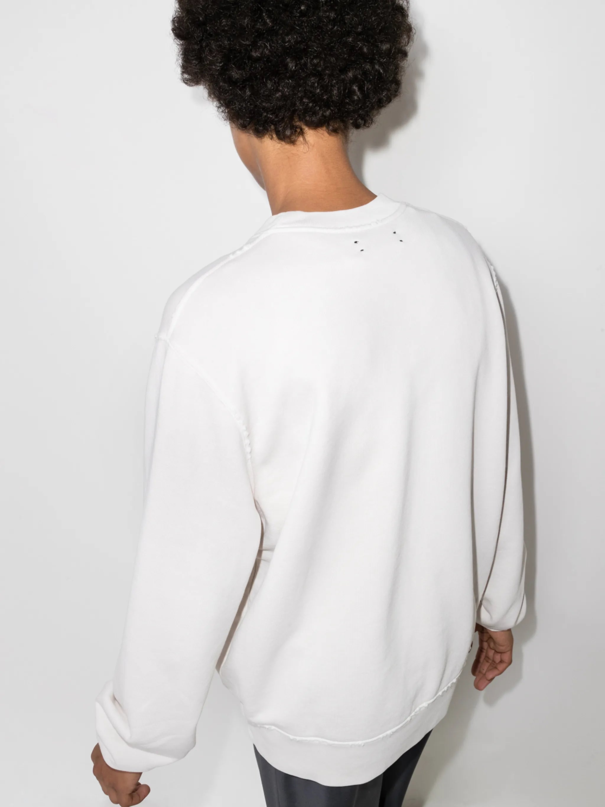 bandana logo-appliqué sweatshirt