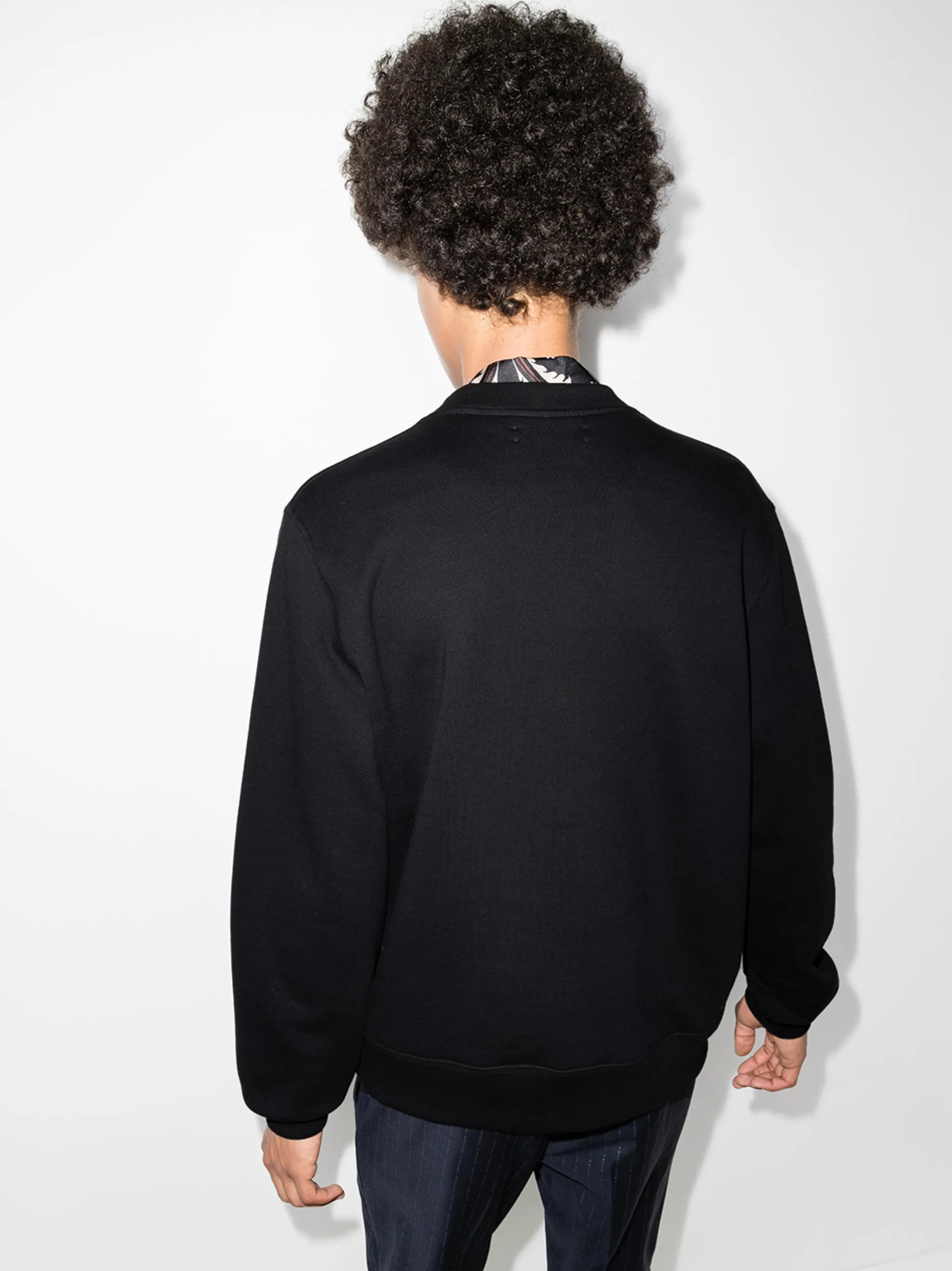 logo-print cotton sweatshirt