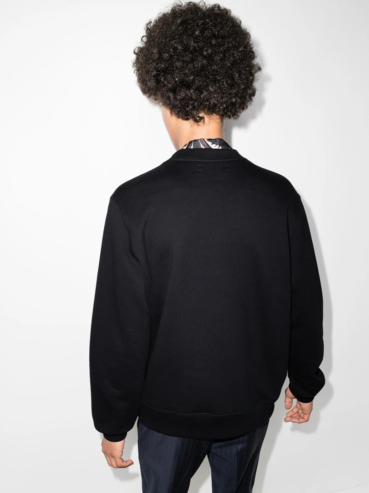 logo-print cotton sweatshirt