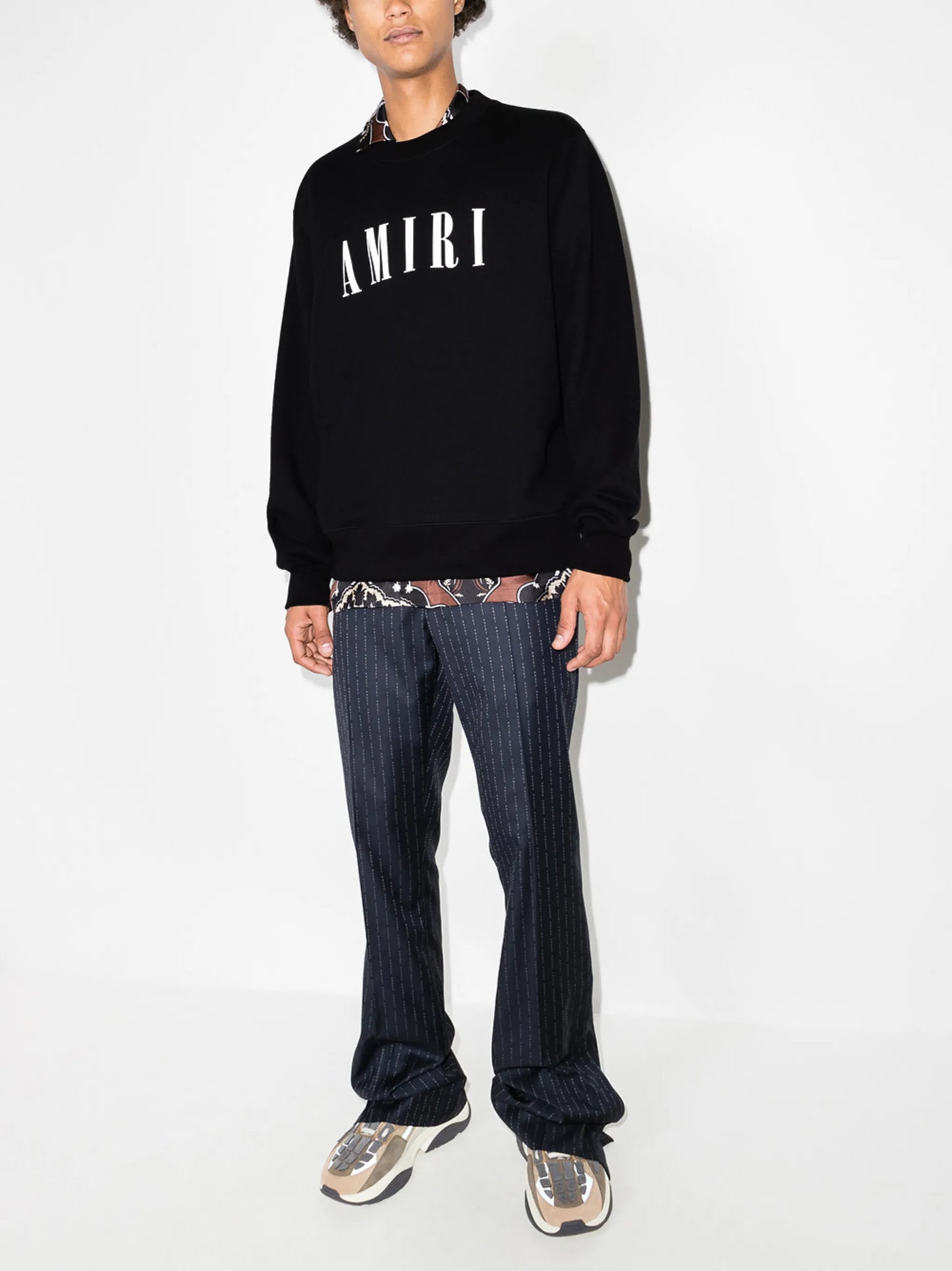 logo-print cotton sweatshirt