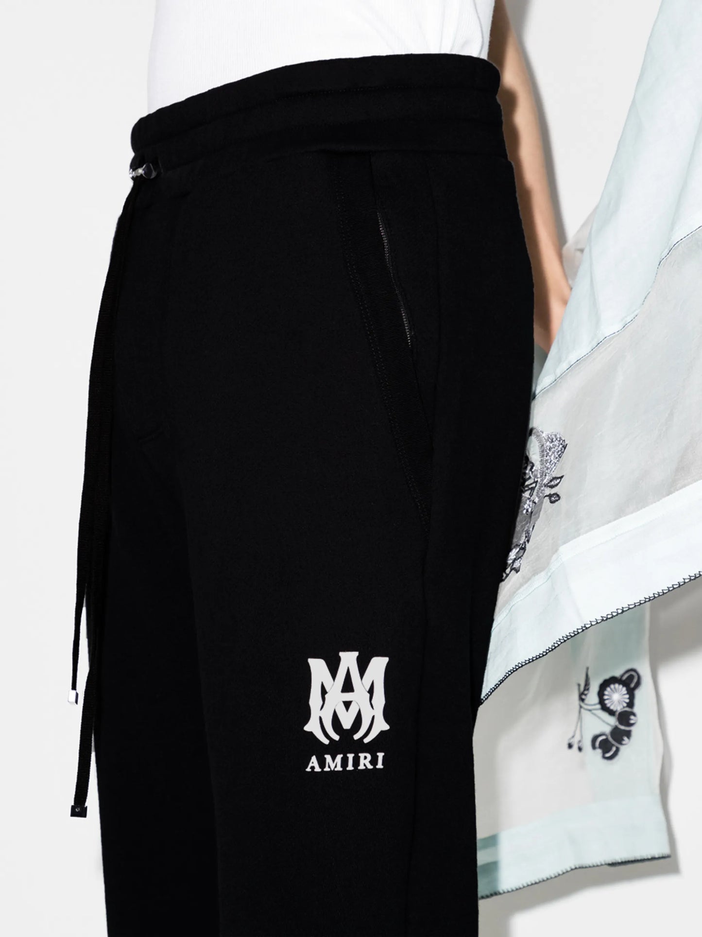 logo-print track pants