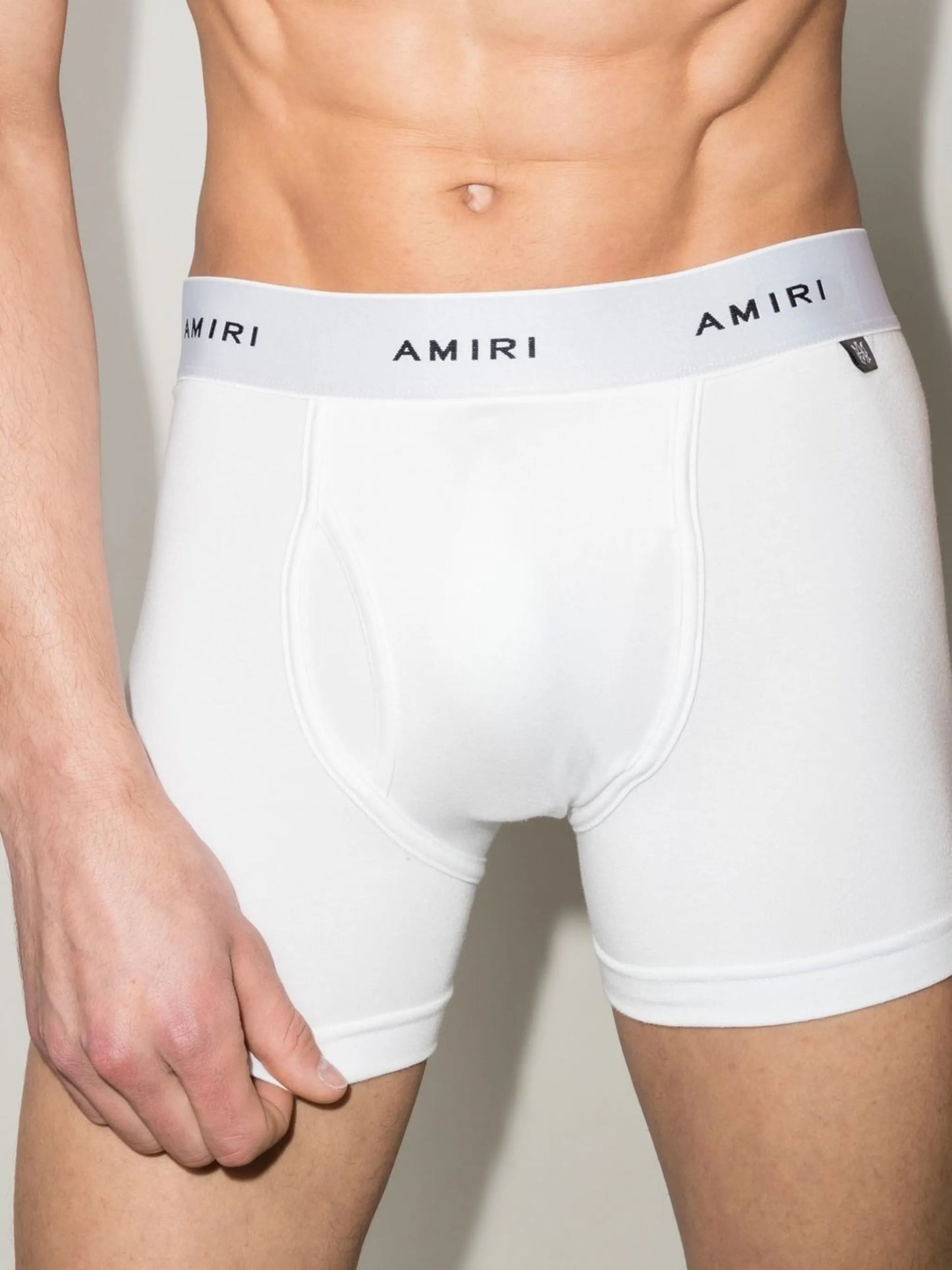 logo-waistband stretch-design boxers
