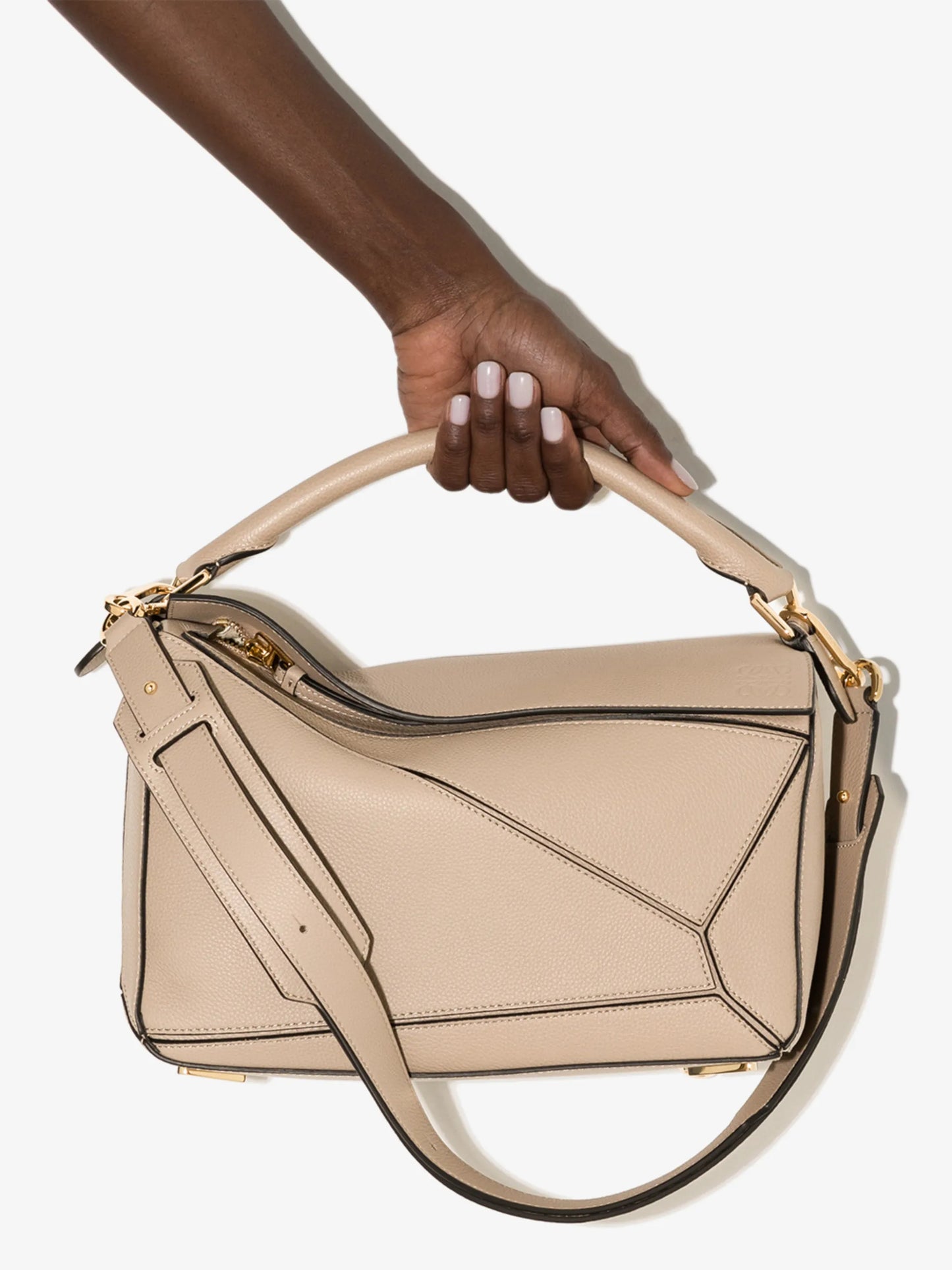 Puzzle shoulder bag