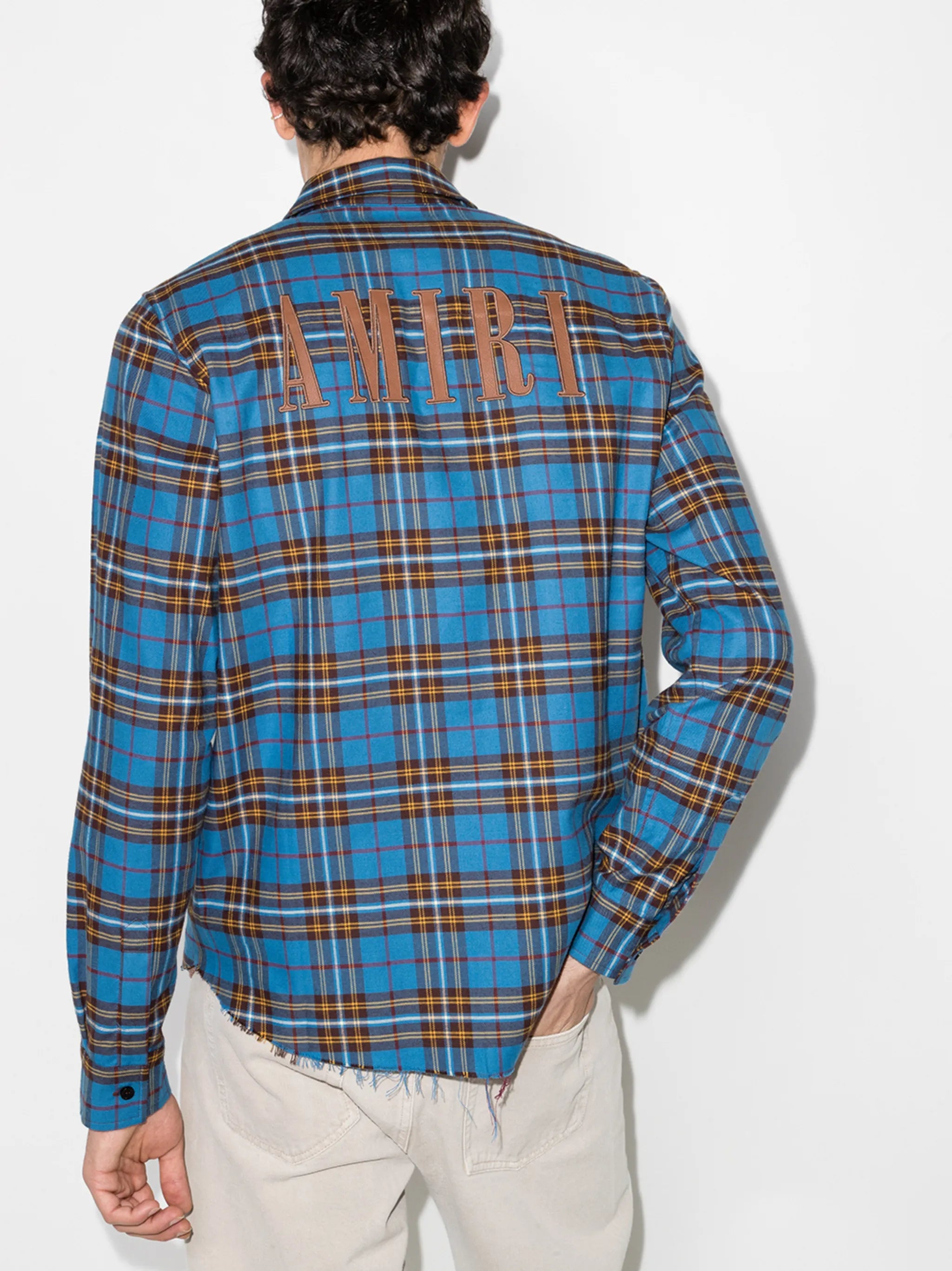 LOGO FLANNEL Casual Button-Down Shirts 