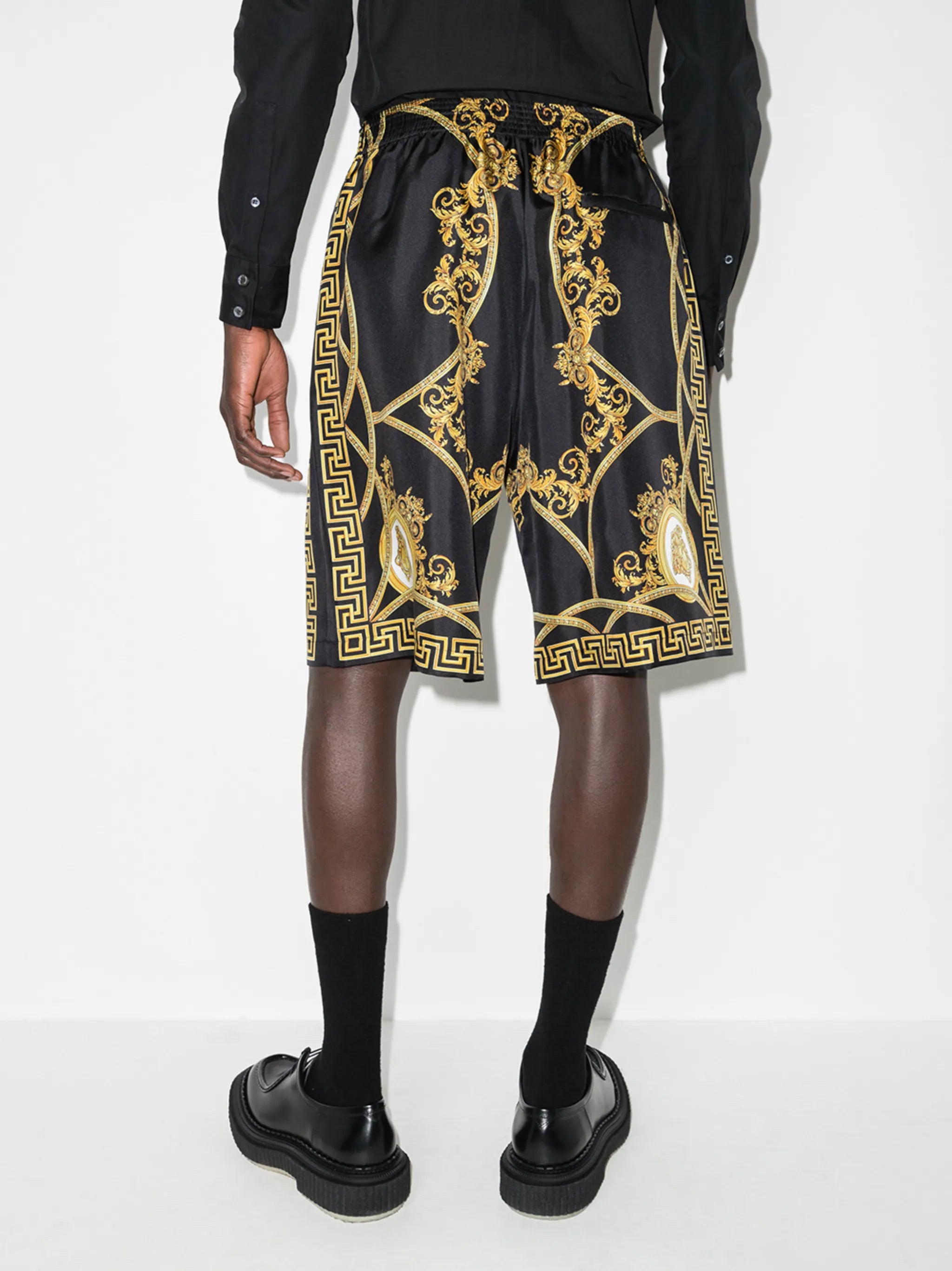 Barocco print Bermuda shorts