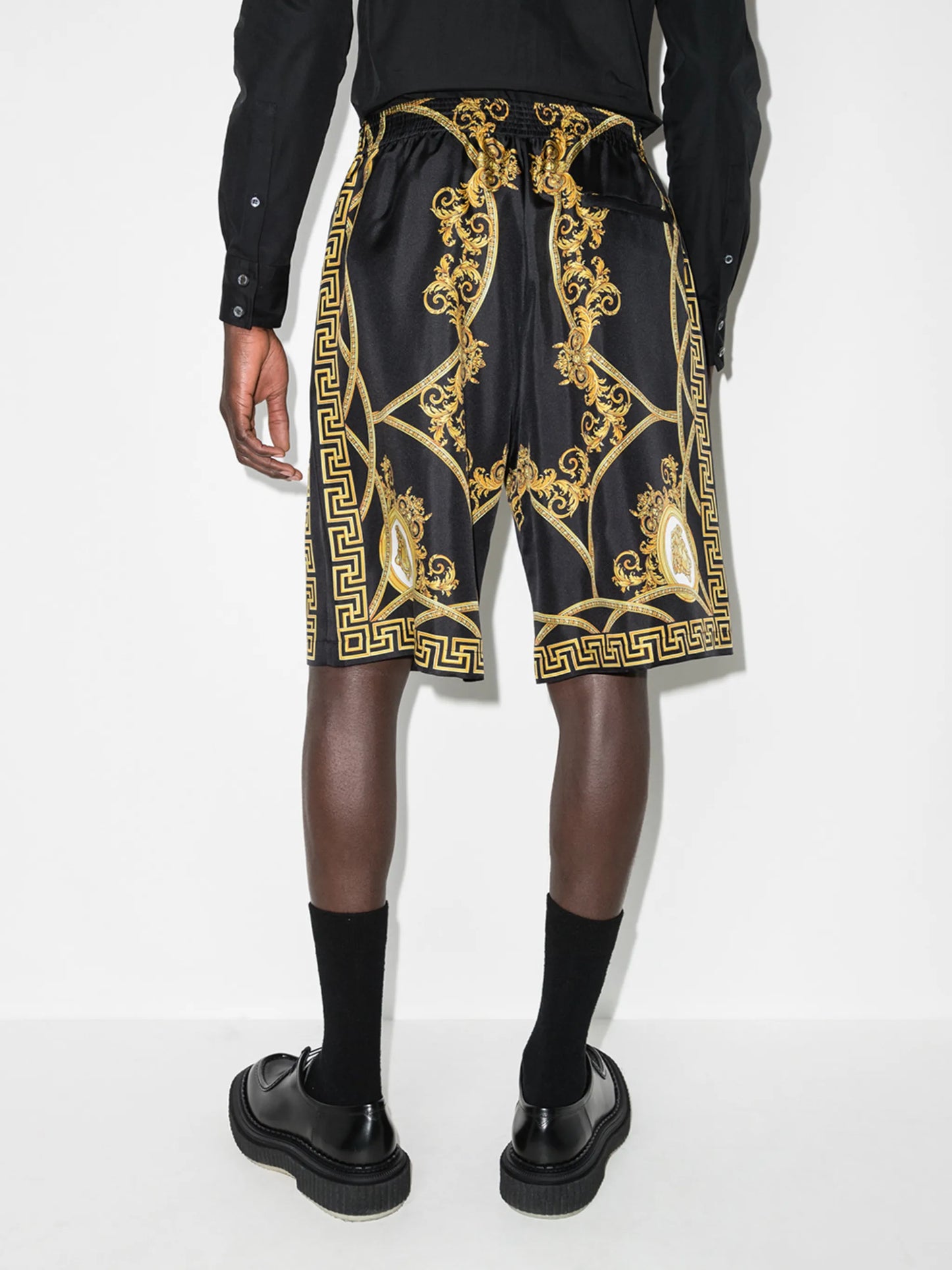 Barocco print Bermuda shorts