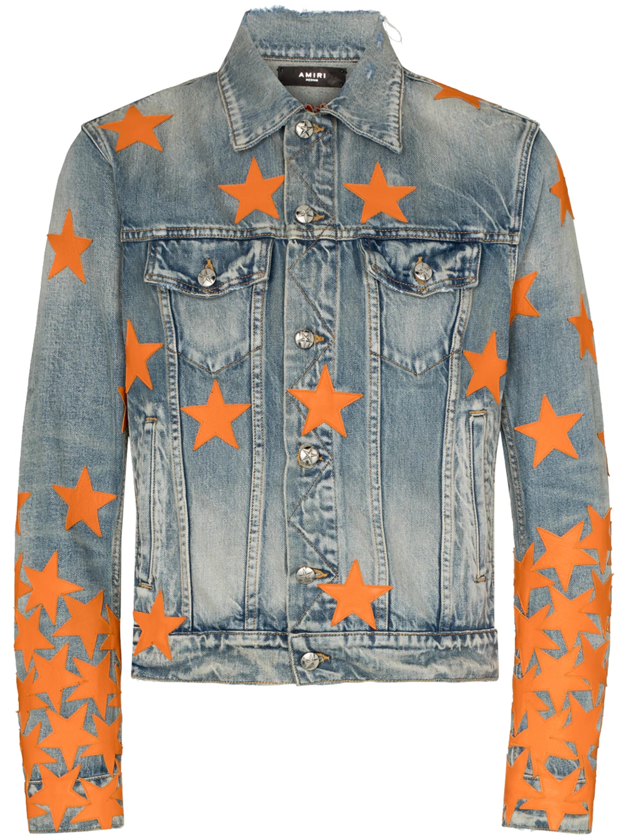 CHEMIST STAR TRUCKER Clay Indigo Denim Jackets 