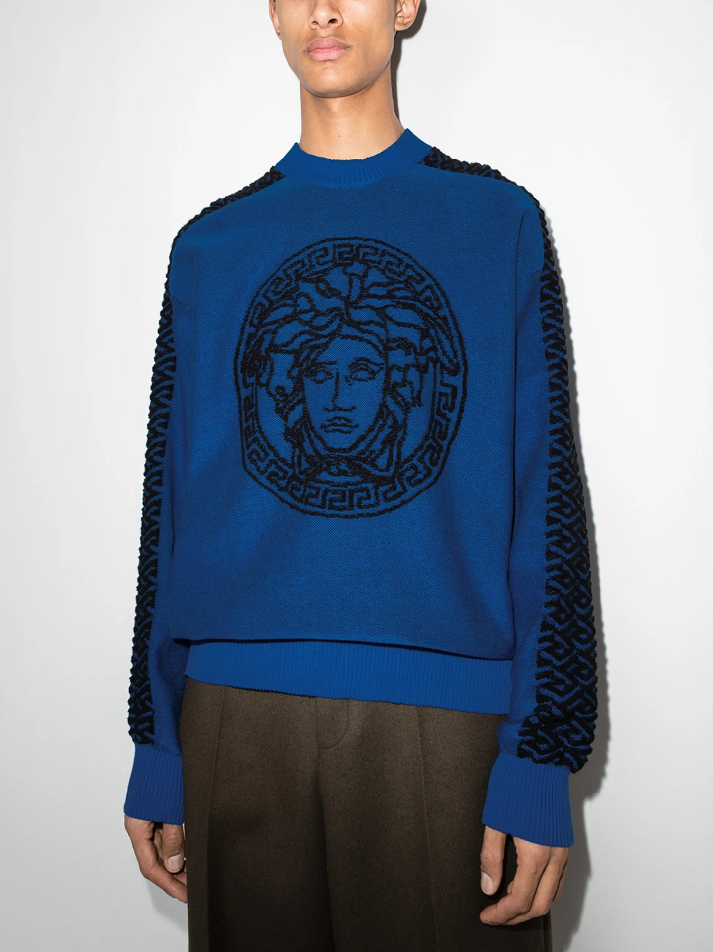 Medusa Head motif sweatshirt