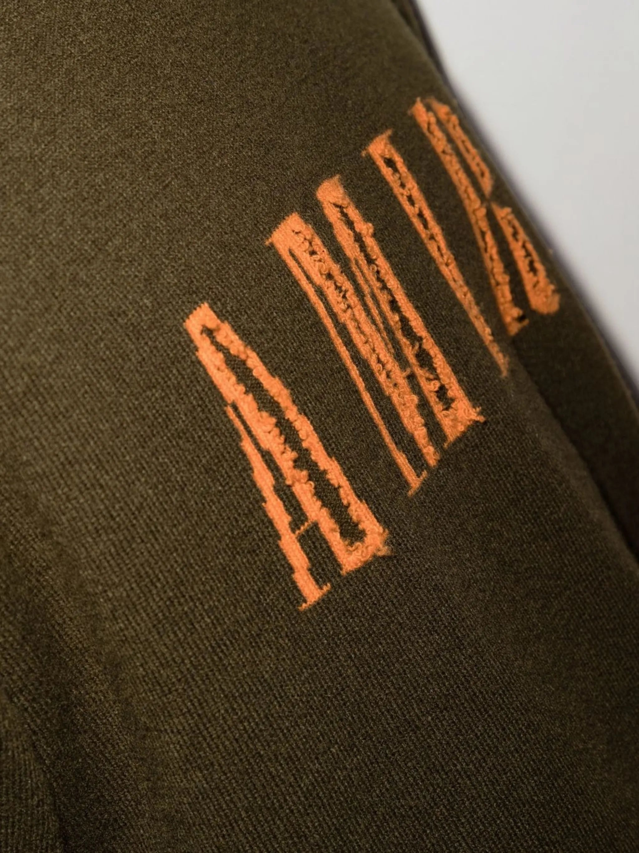 CUT AWAY LOGO CREW Military&Nastrium Hoodie Sweatshirt 