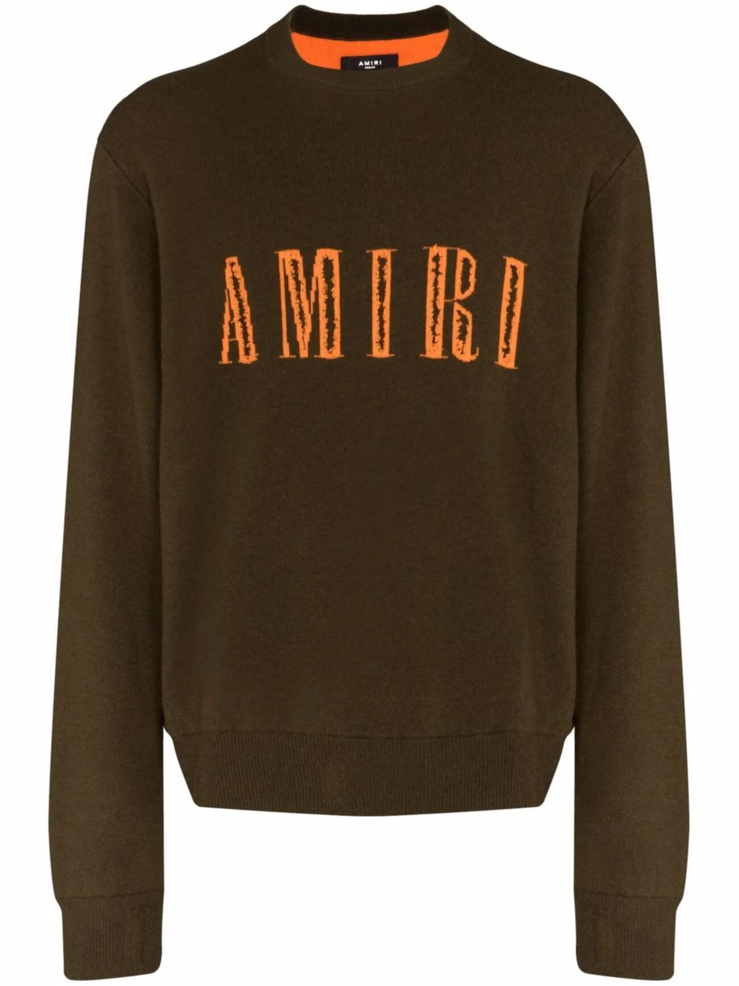 CUT AWAY LOGO CREW Military&Nastrium Hoodie Sweatshirt "Black"