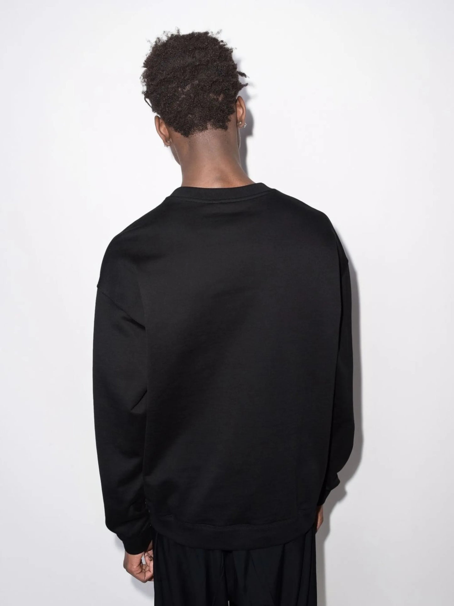 logo-print cotton sweatshirt