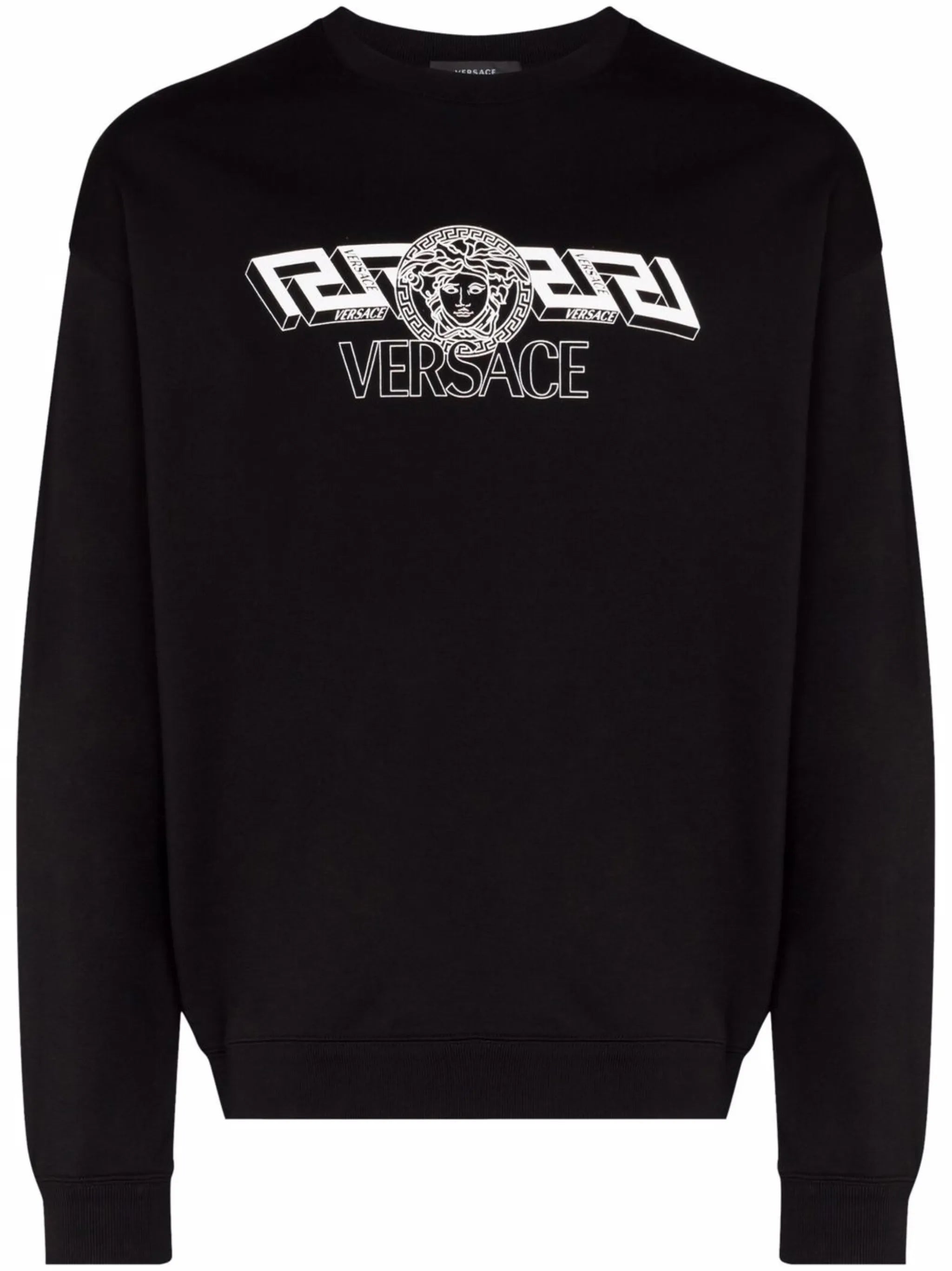 logo-print cotton sweatshirt