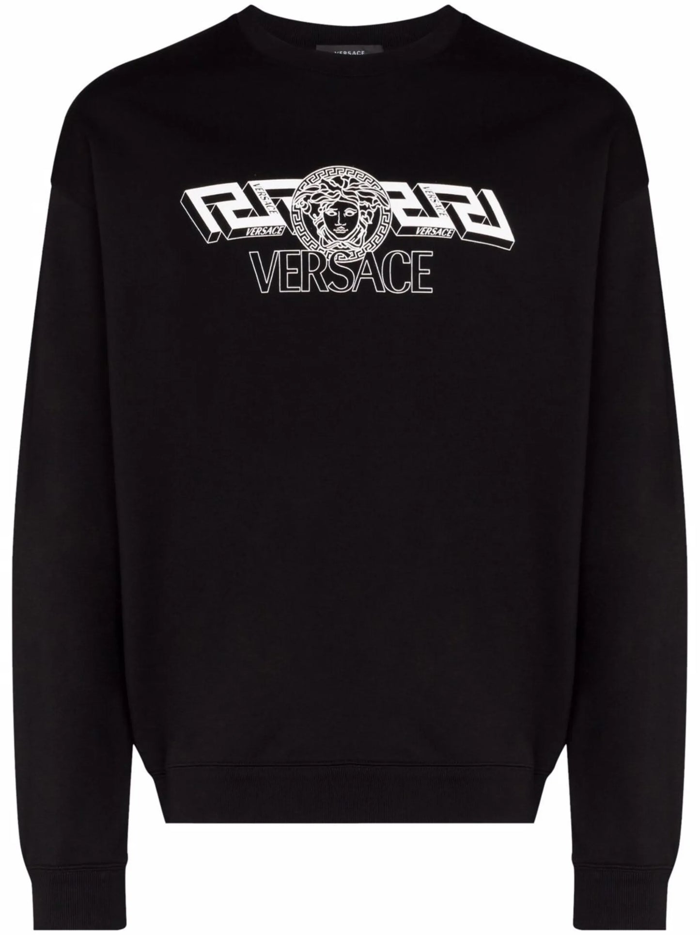 logo-print cotton sweatshirt