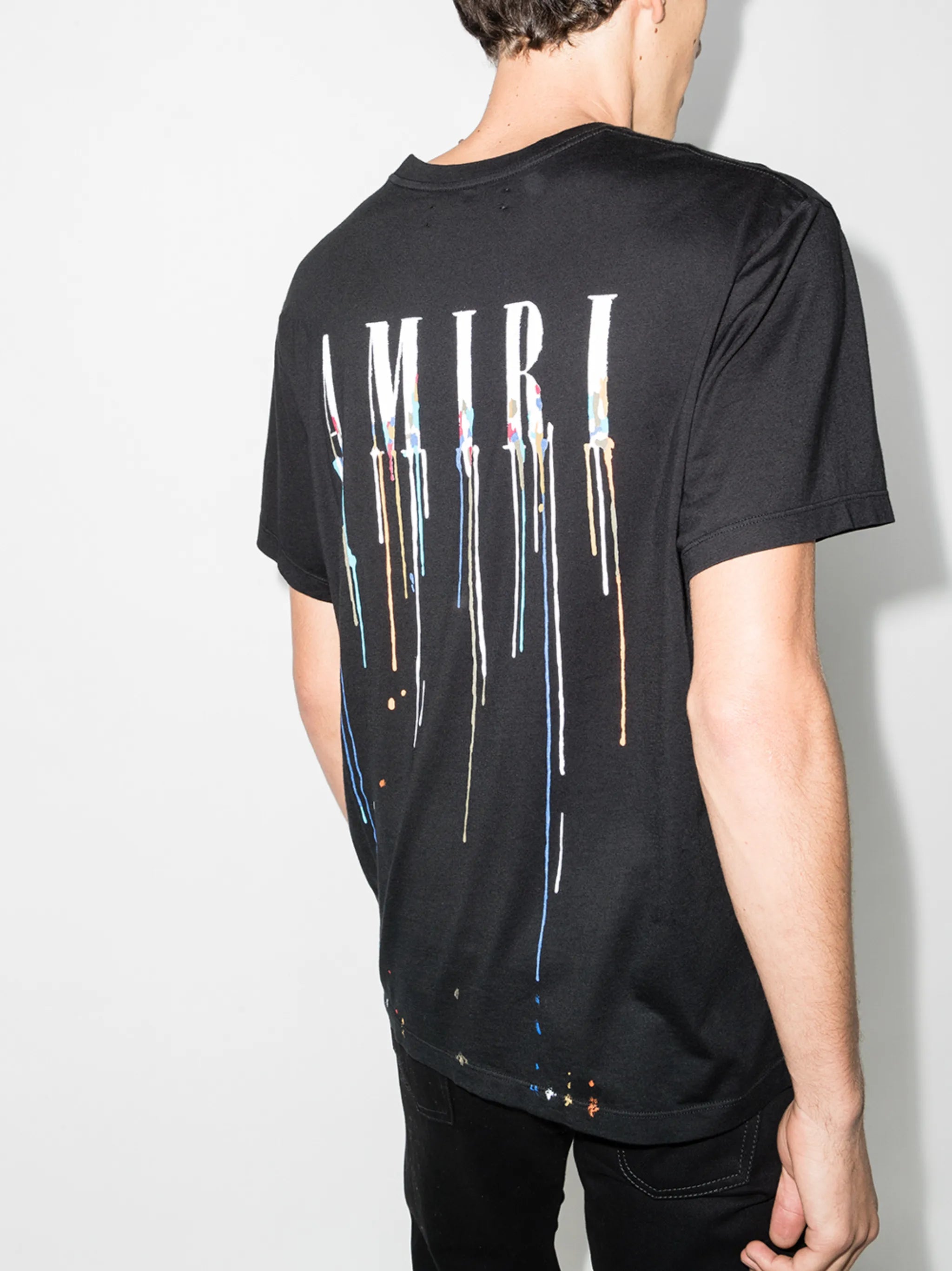 paint-drip logo T-shirt
