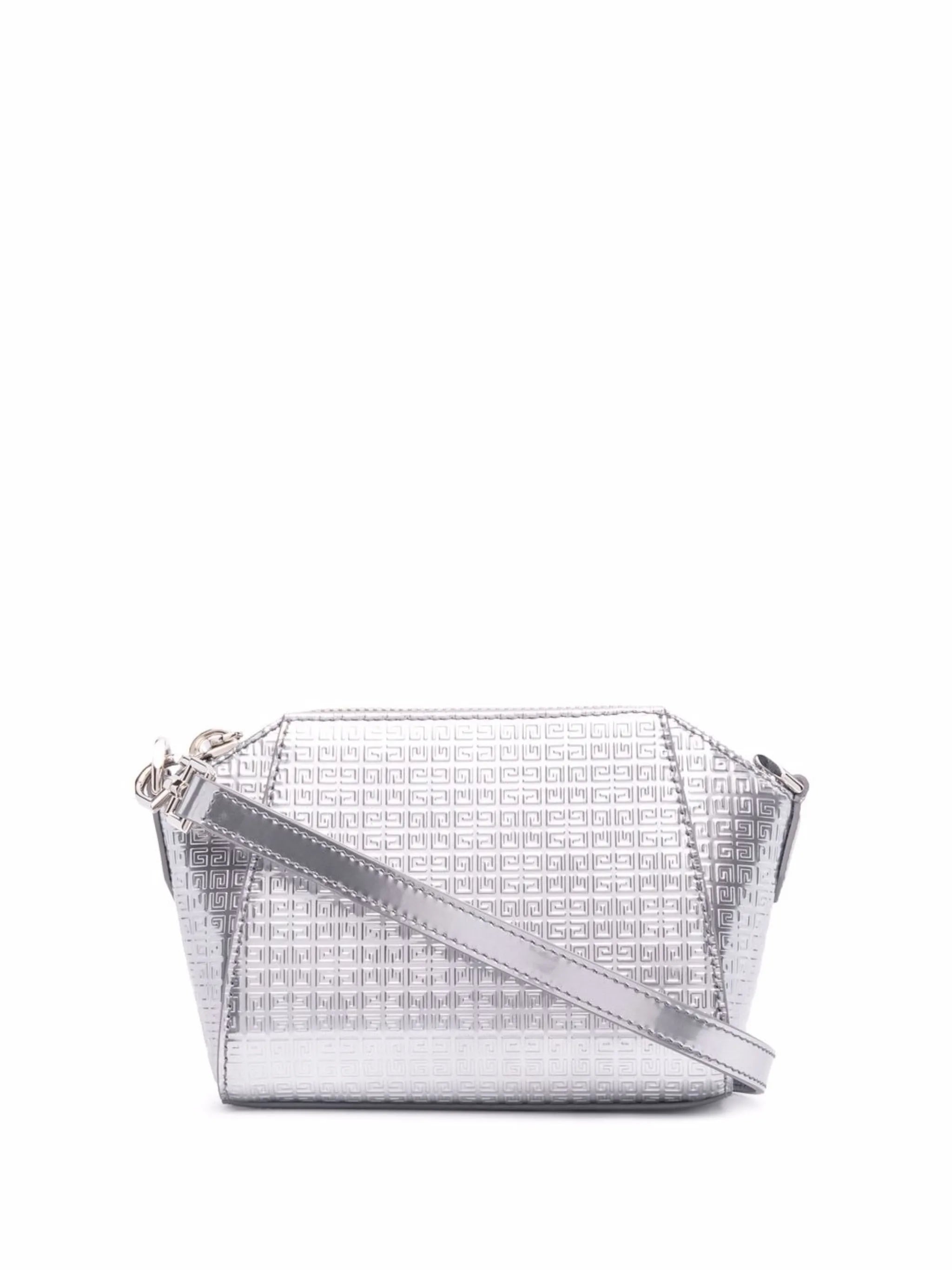 nano Antigona monogram-embossed crossbody bag