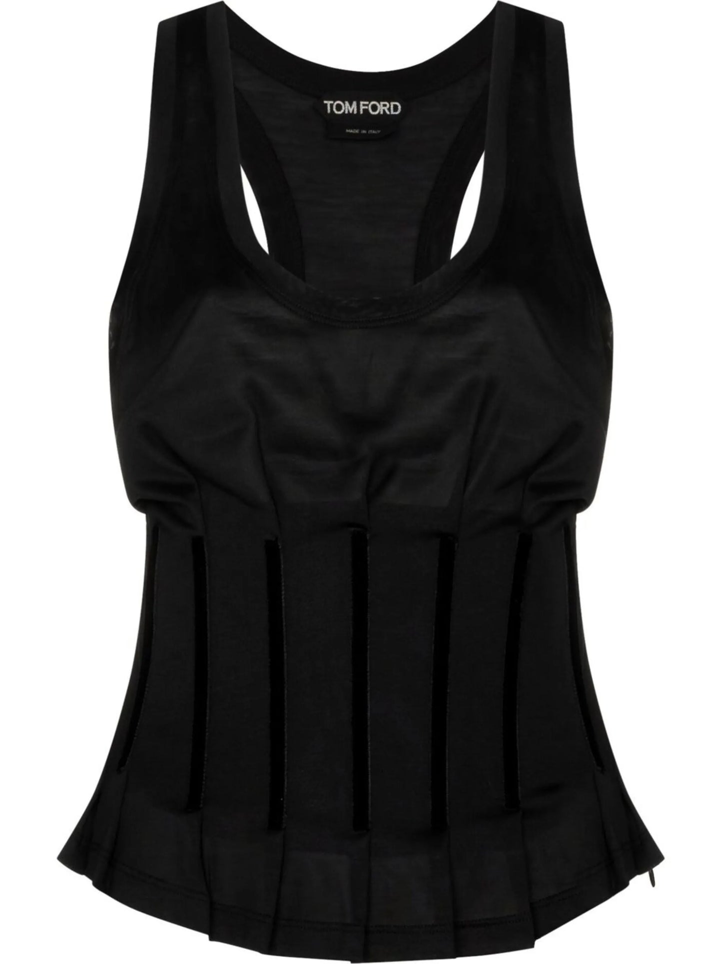 scoop-neck tank top