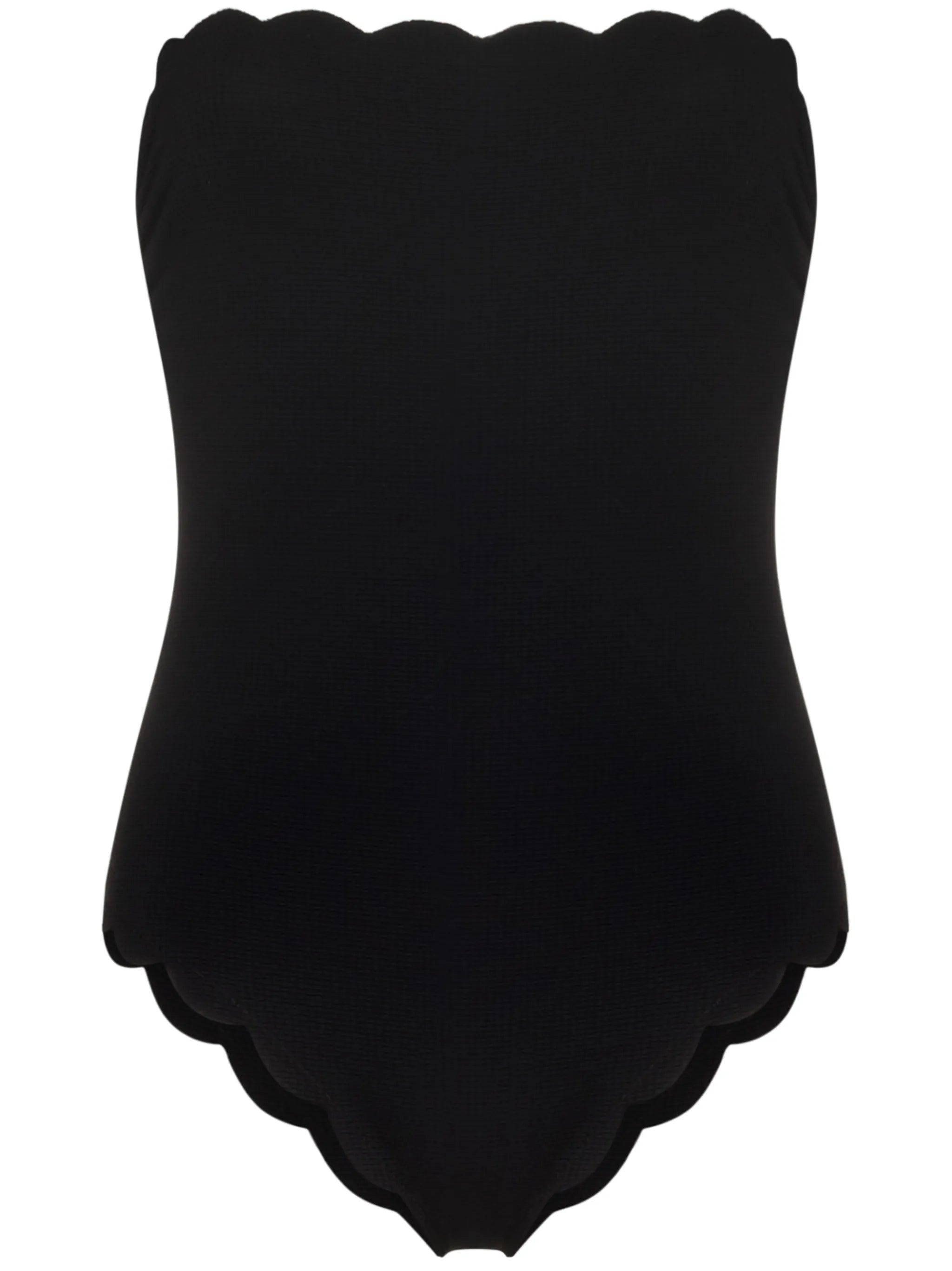 Chesapeak scalloped strapless swimsuit