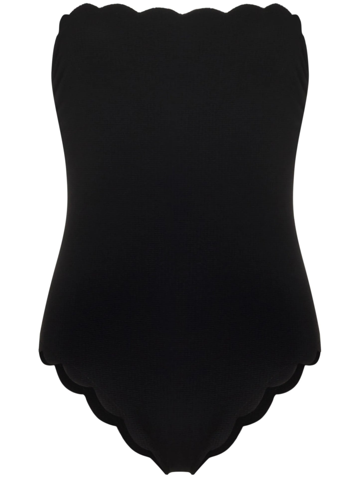 Chesapeak scalloped strapless swimsuit