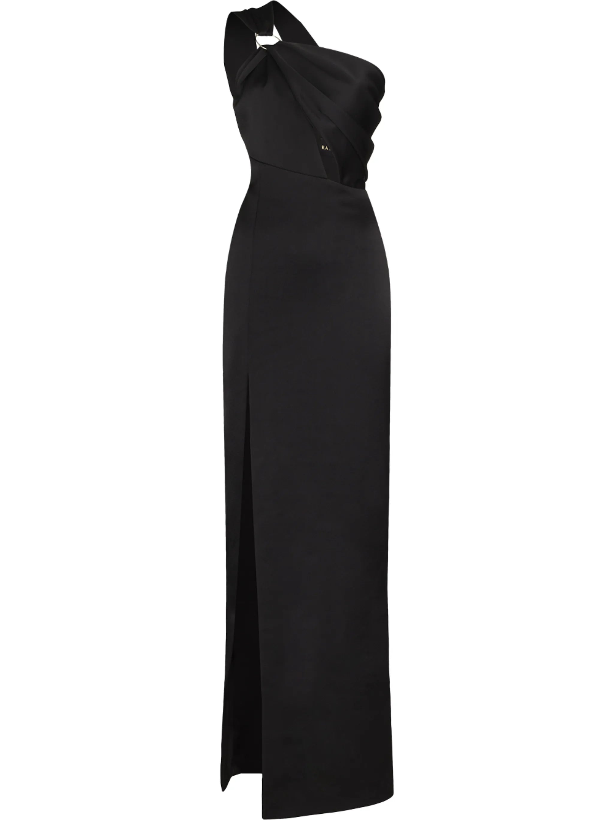 one-shoulder maxi dress