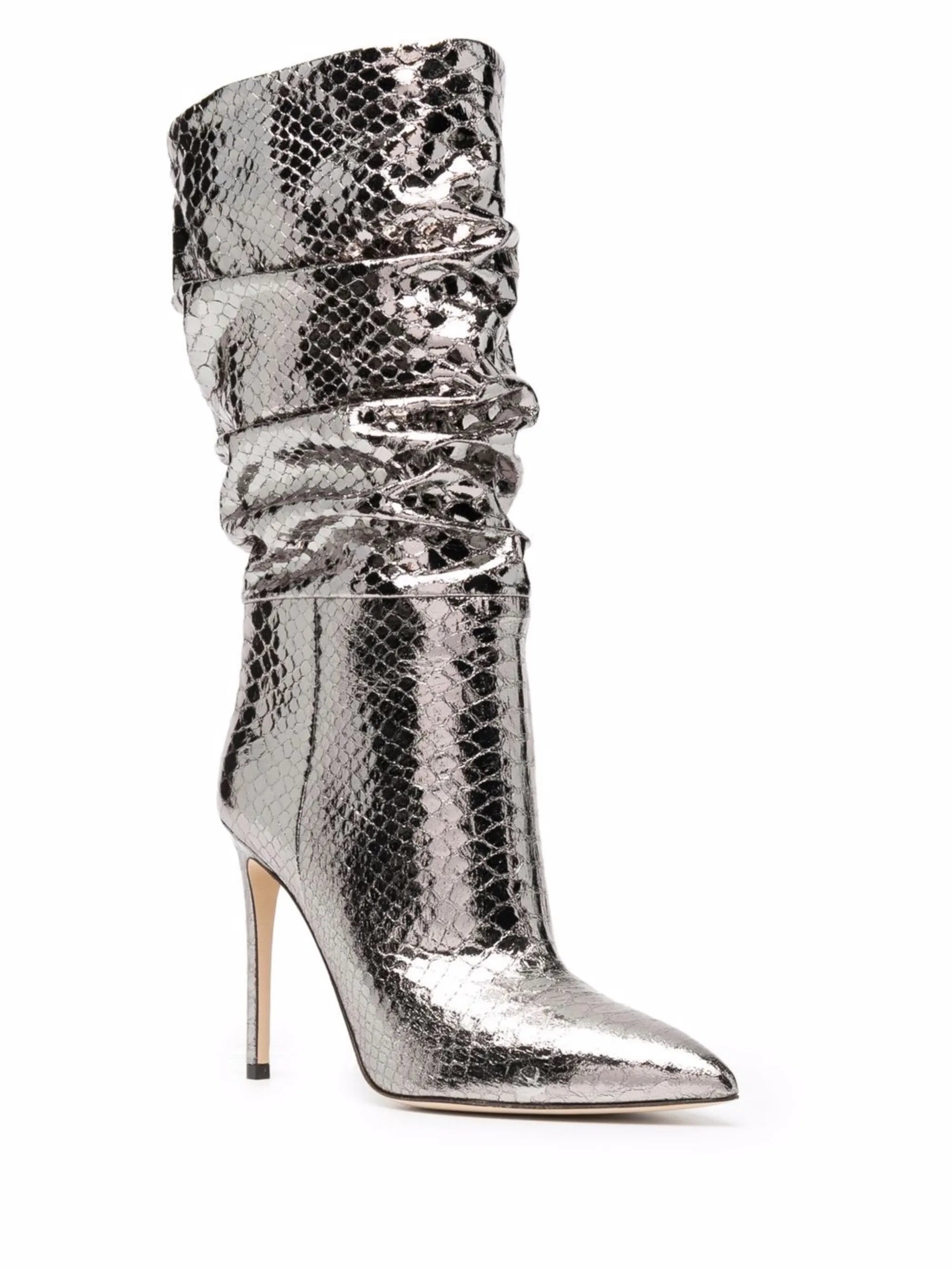 slouchy-design 105mm leather boots