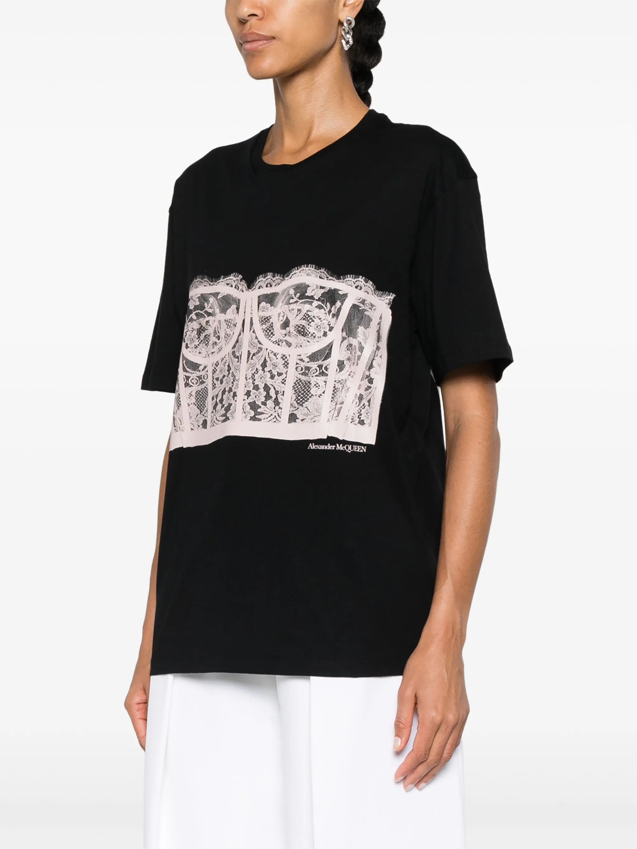 Lace Corset T-shirt