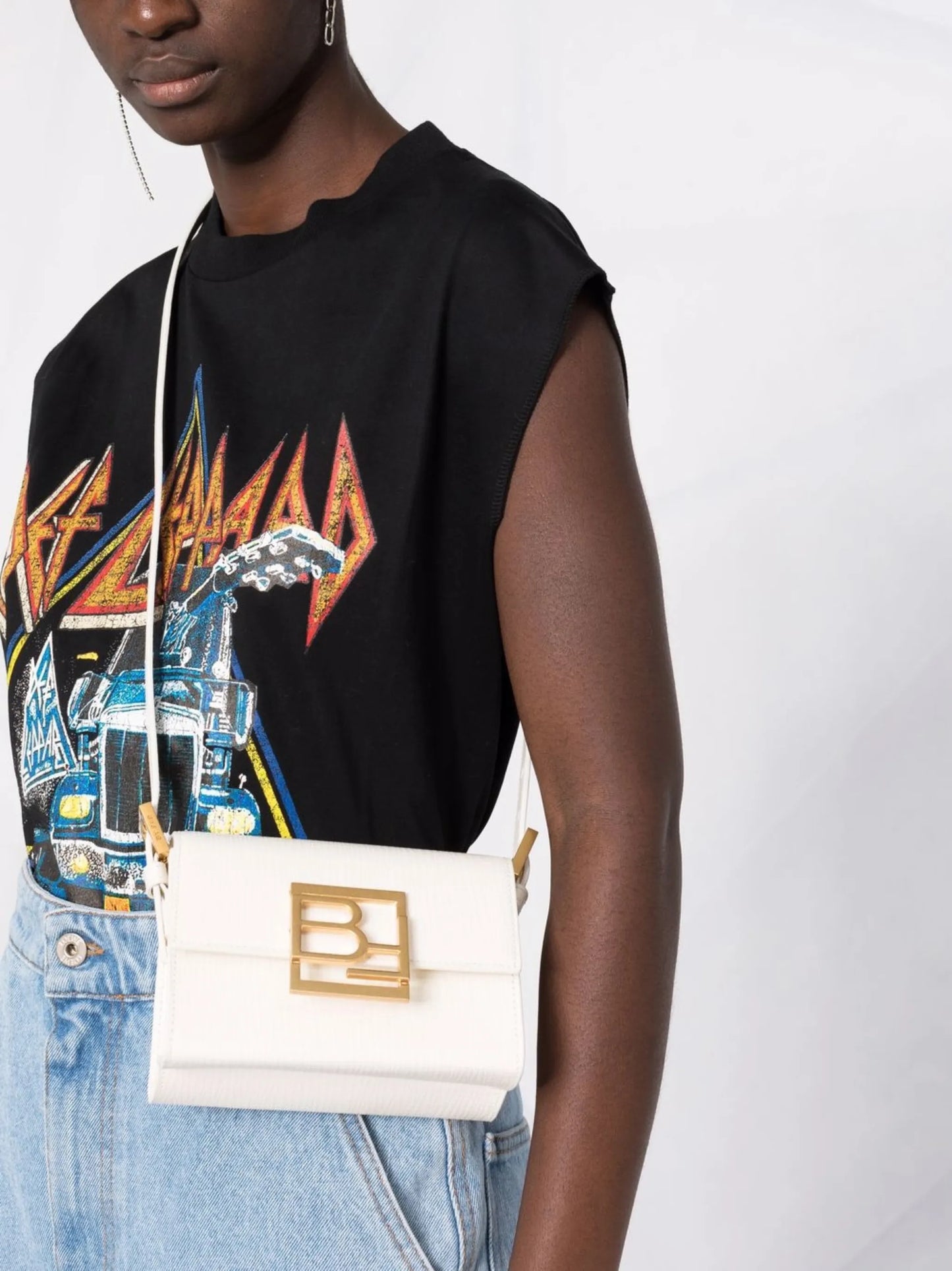 Fran logo-plaque crossbody bag