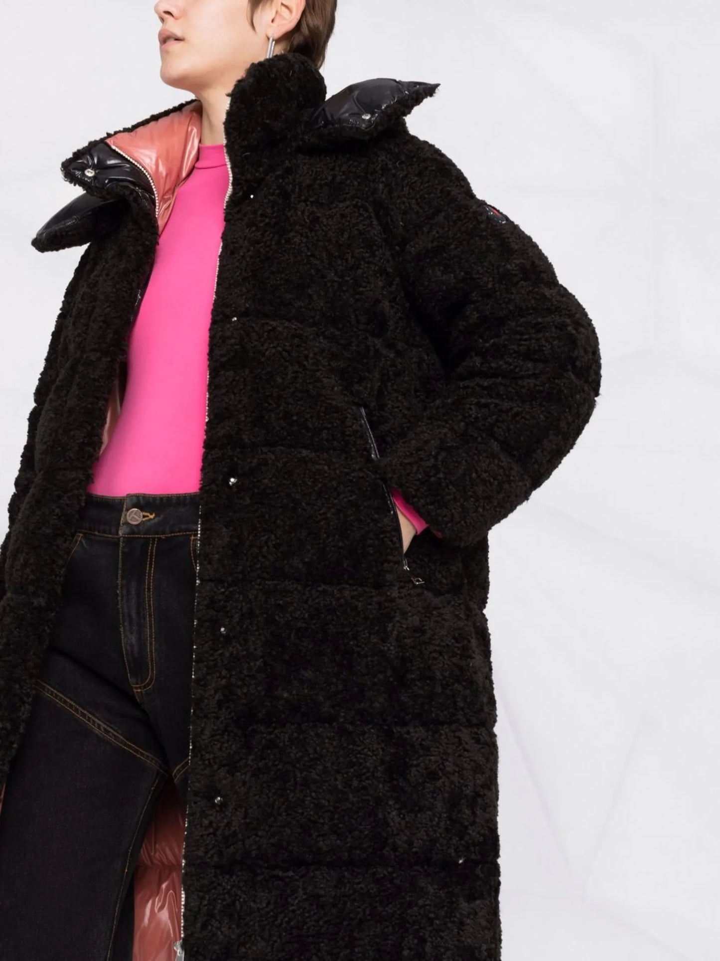 Hainardia padded fleece parka