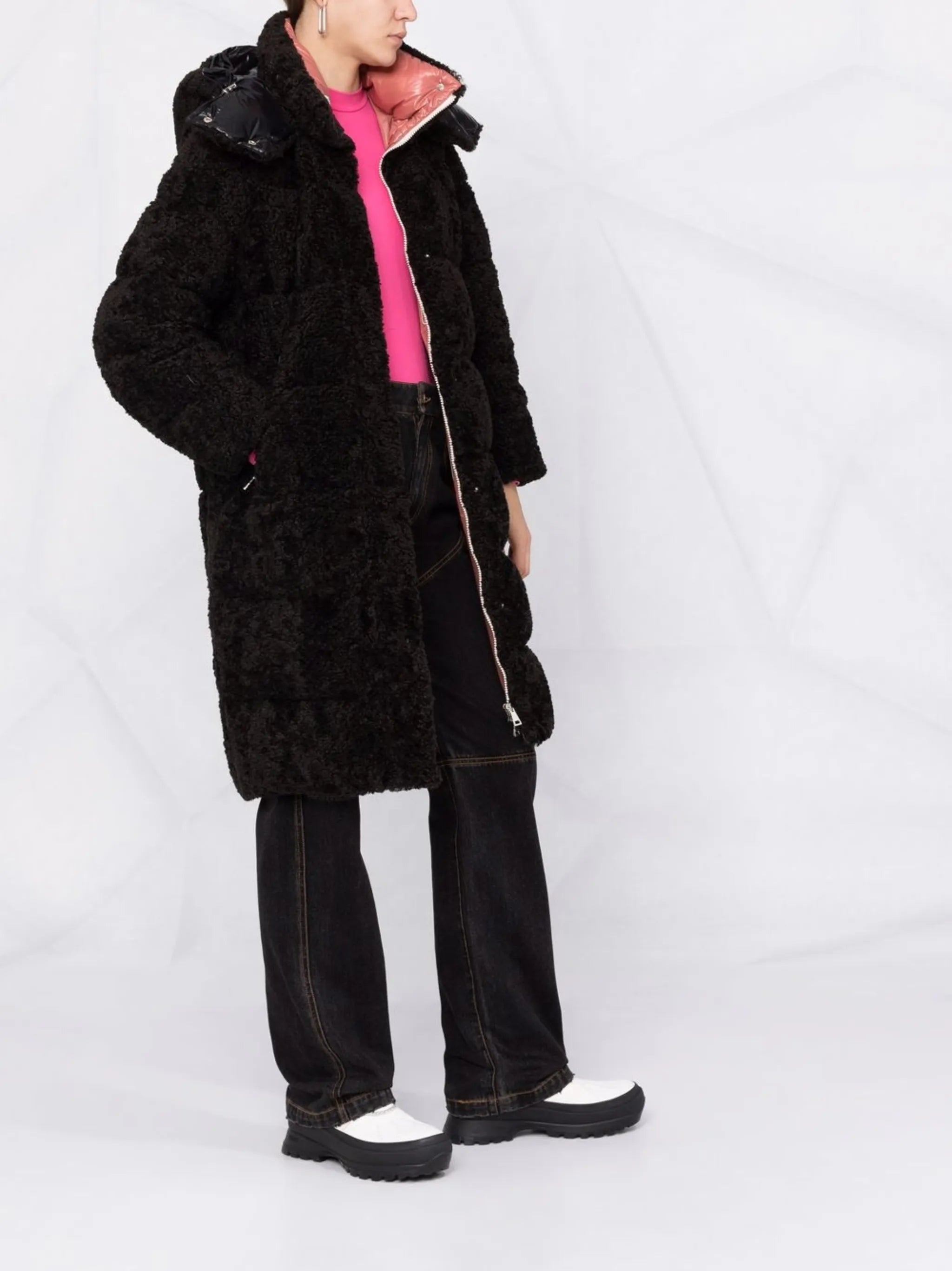 Hainardia padded fleece parka