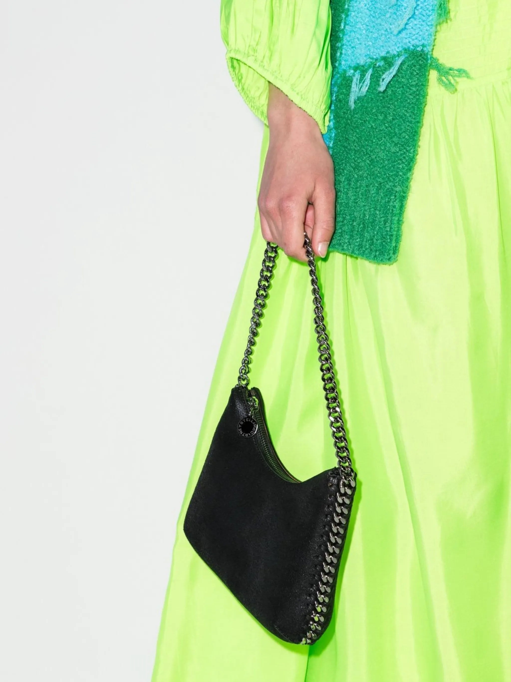 mini Falabella zip shoulder bag