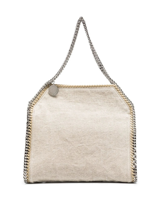 Falabella linen tote bag