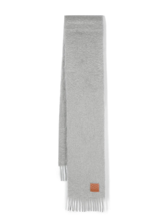 Anagram-patch scarf