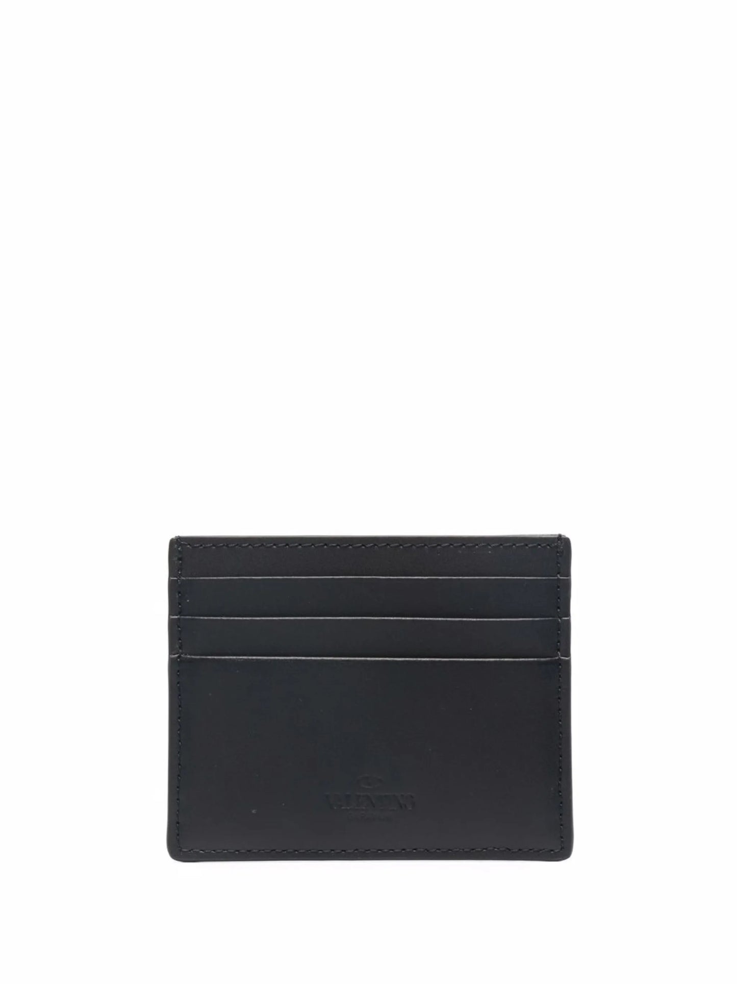 VLTN logo-print cardholder