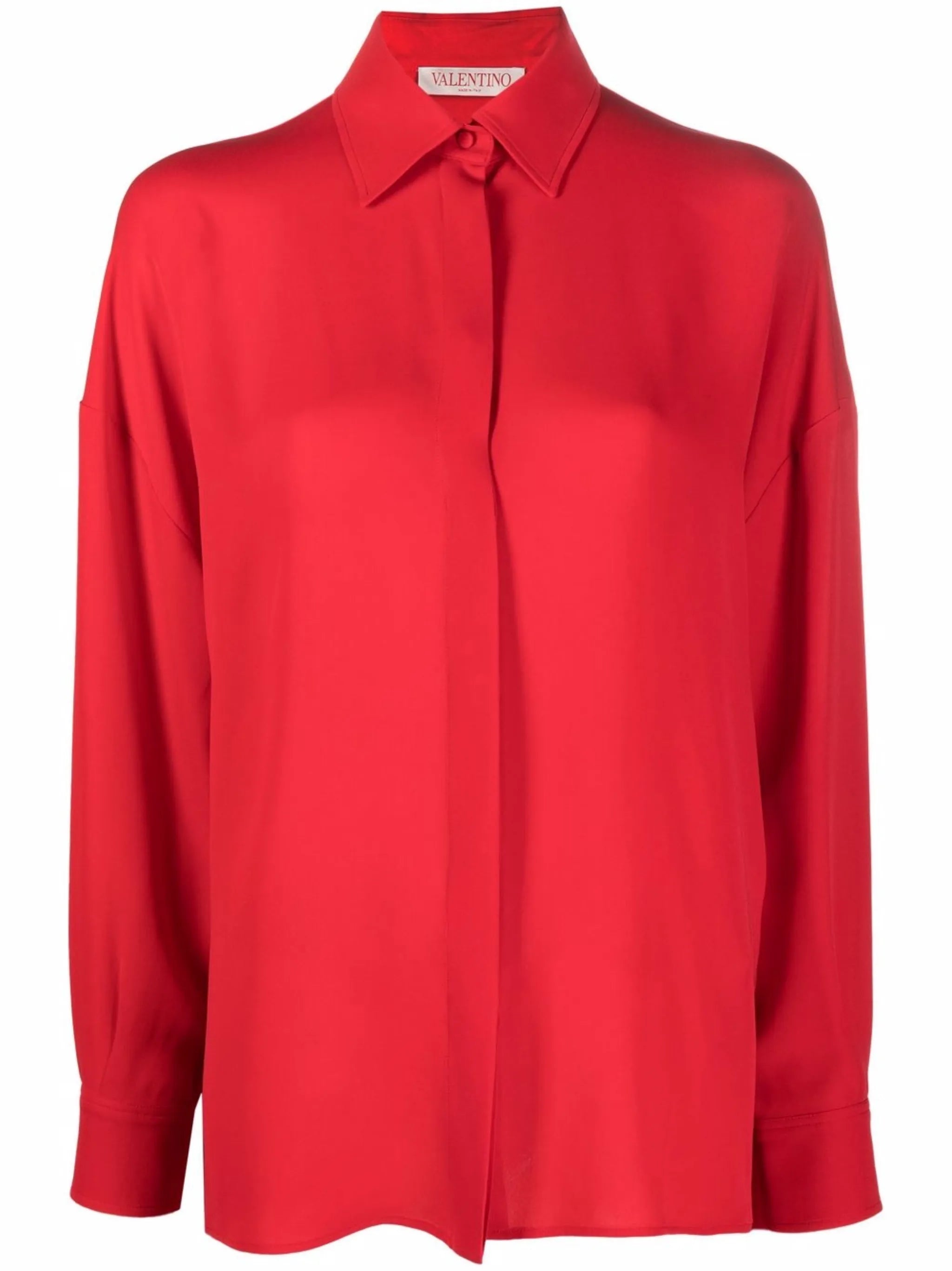 high-low panel shirt