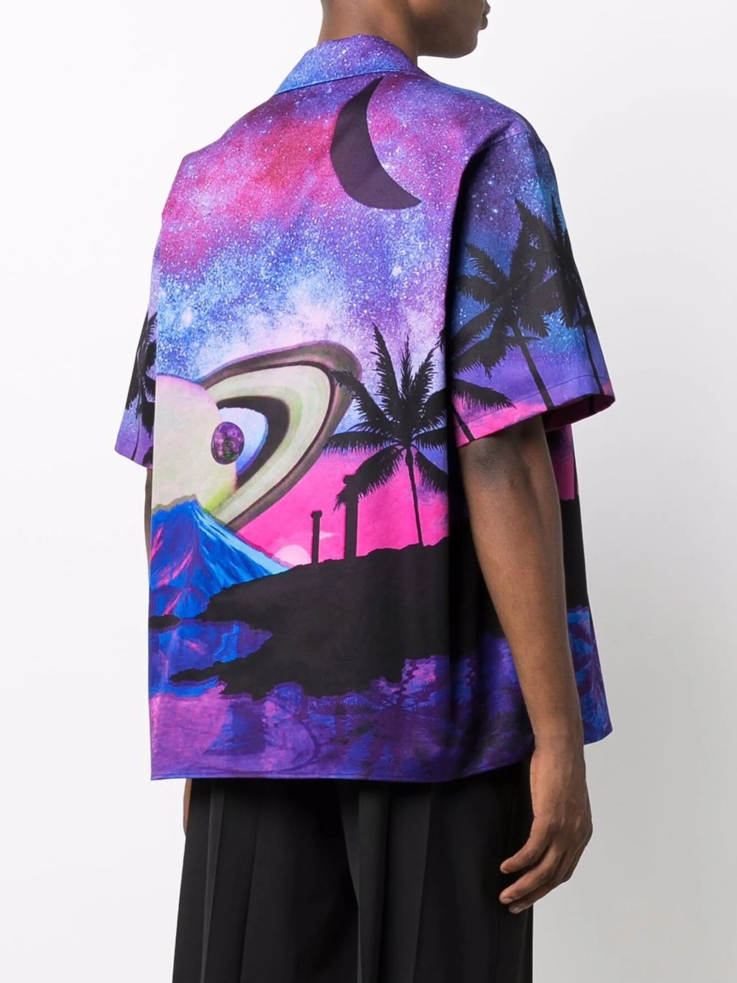 water sky print shirt